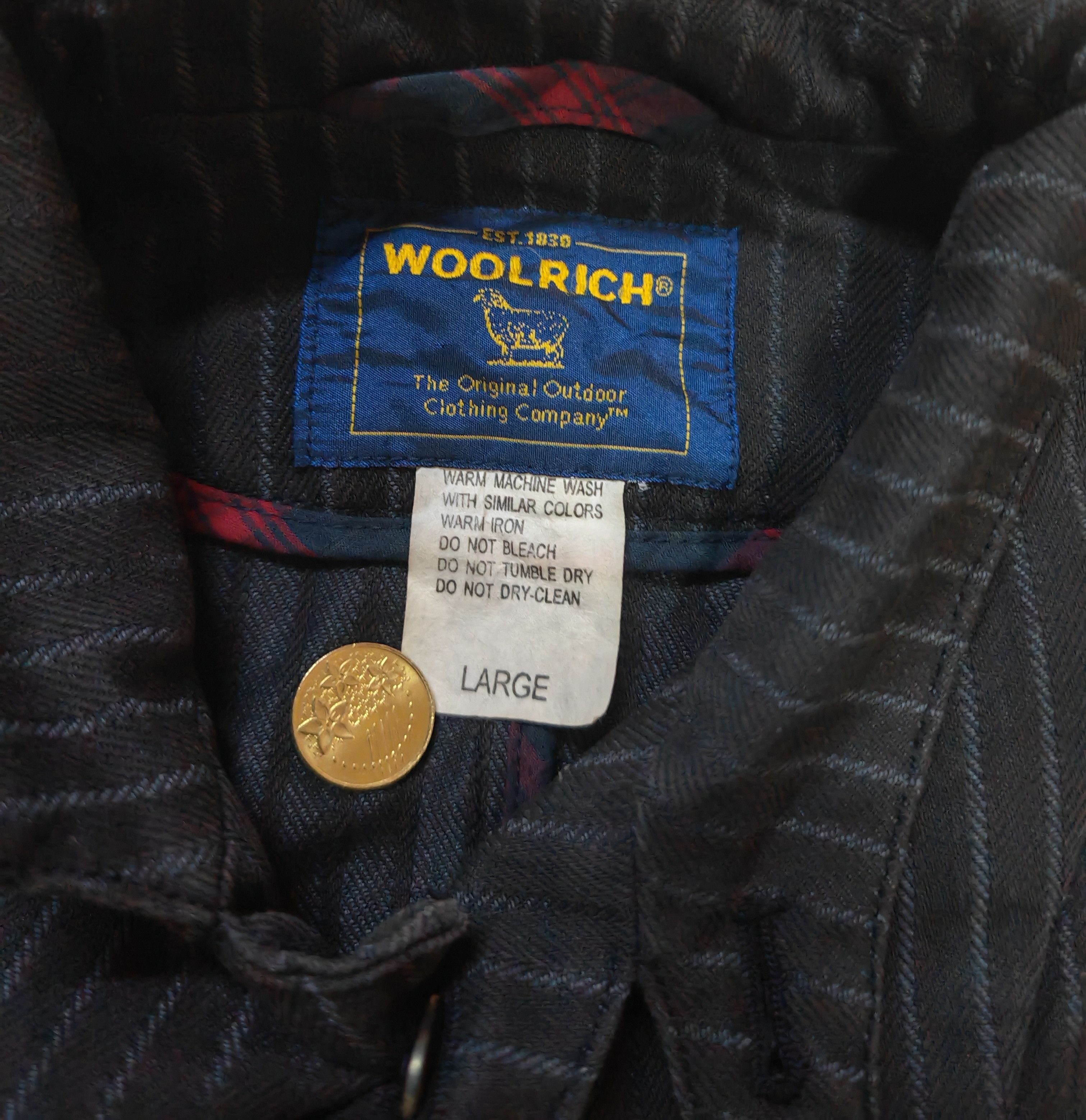 Woolrich Woolen Mills 🔥Authentic Woolrich Coat Jacket Size US L / EU 52-54 / 3 - 5 Thumbnail
