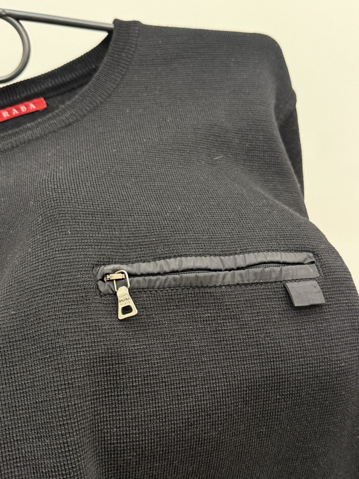 Prada Prada Wool Nylon Sweater Size US L / EU 52-54 / 3 - 3 Thumbnail