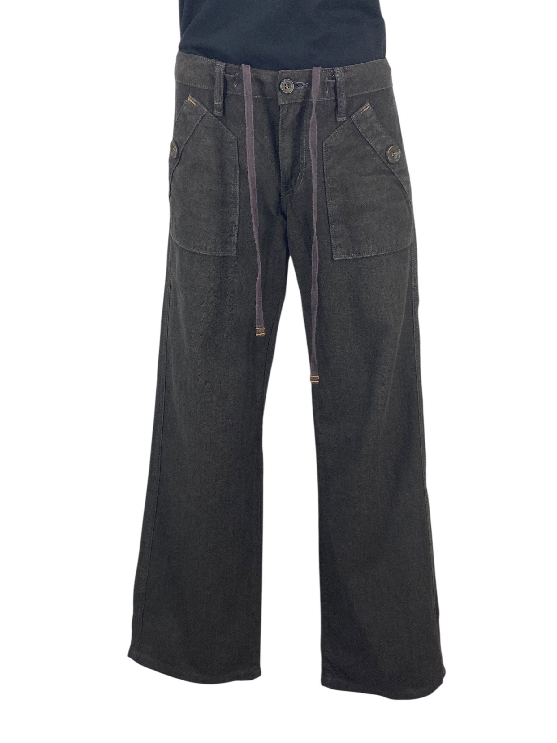 Japanese Brand Et Boîte Jeans Baker Pocket Pants Size 29" - 1 Thumbnail