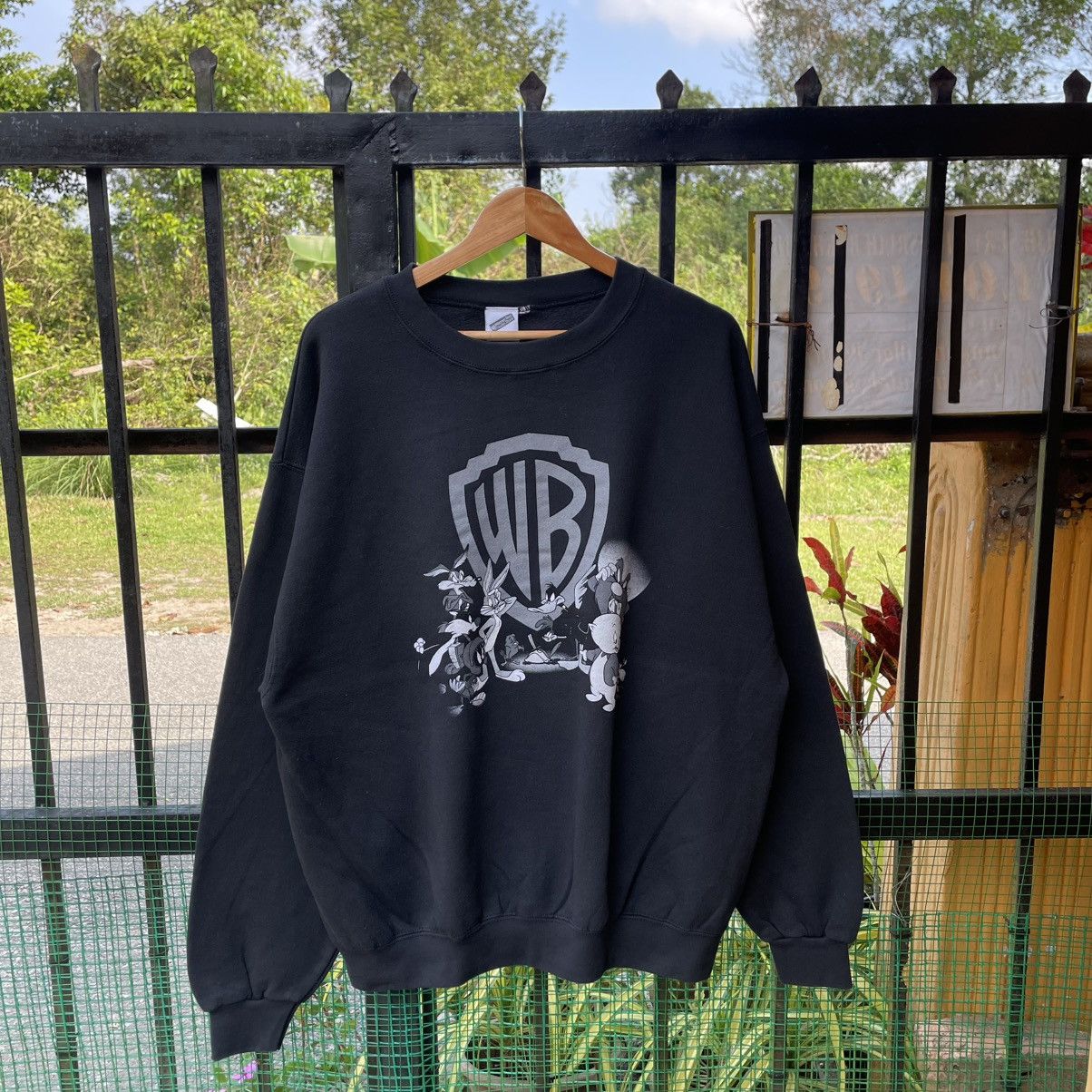 Warner Bros 🔥Vintage 90s Warner Bros Studio Character Image Sweatshirts Size US L / EU 52-54 / 3 - 1 Thumbnail