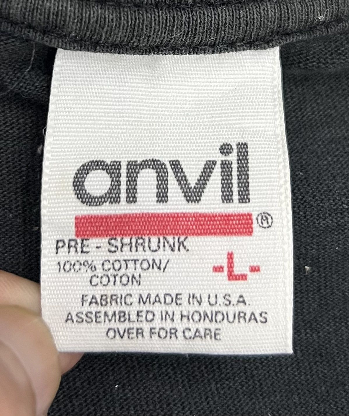 Anvil × Vintage 🔥grailsale🔥 VINTAGE ANVIL STRIVEZ CREATE ORIGINALITY Size US L / EU 52-54 / 3 - 7 Thumbnail