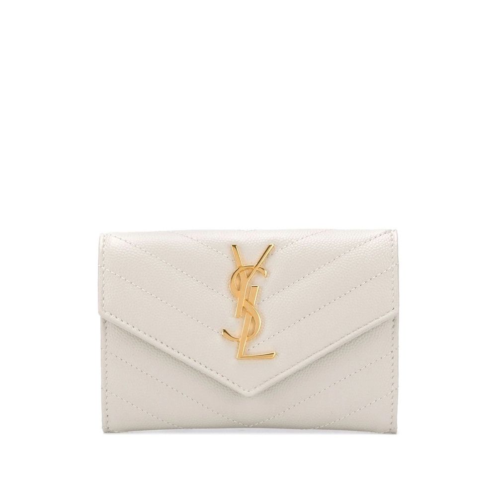 Saint Laurent Paris Saint Laurent WHITE Wallets & Purses Size ONE SIZE - 1 Thumbnail