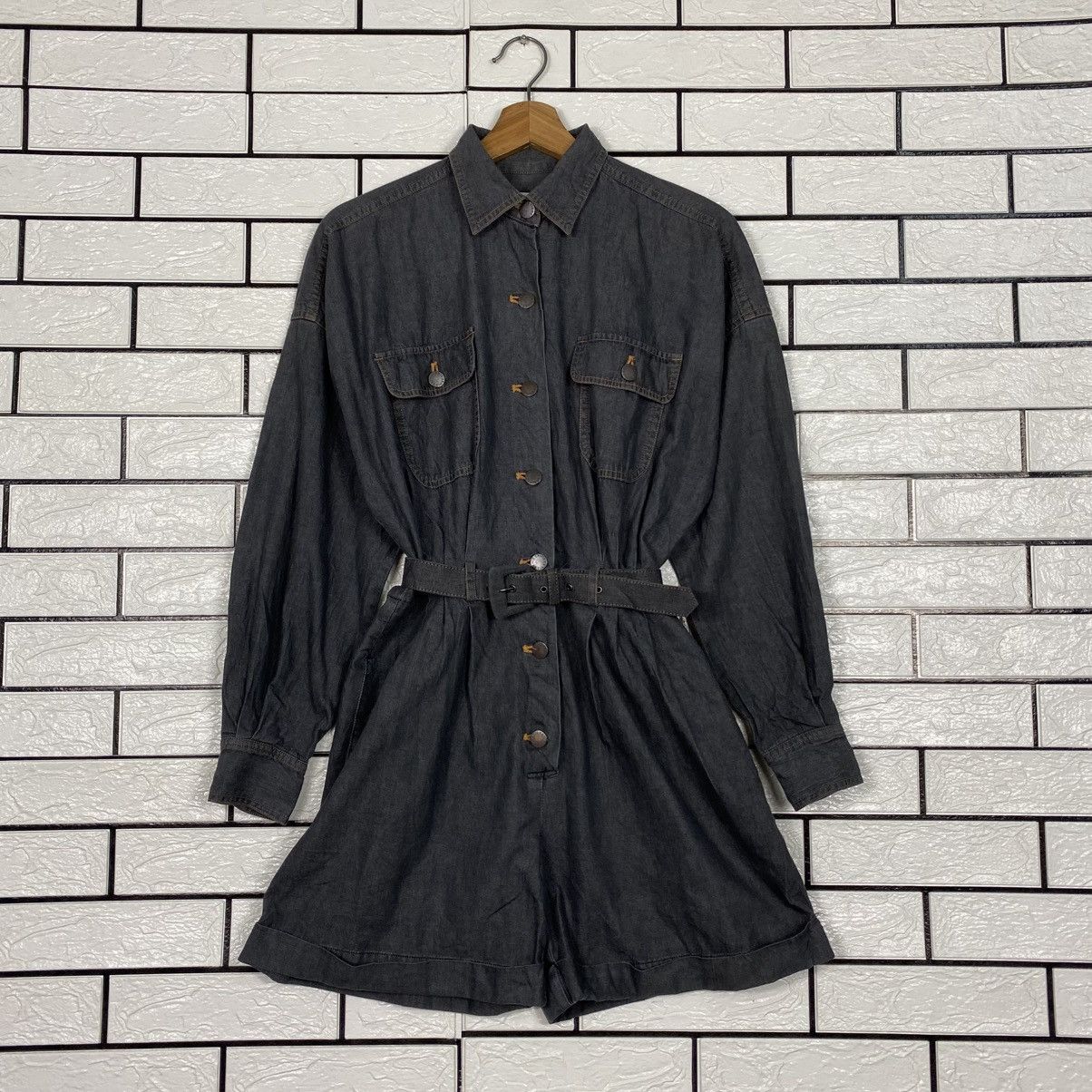 Japanese Brand Vintage Blouse Jacket Norma Kamali Size 26" / US 2 / IT 38 - 2 Thumbnail