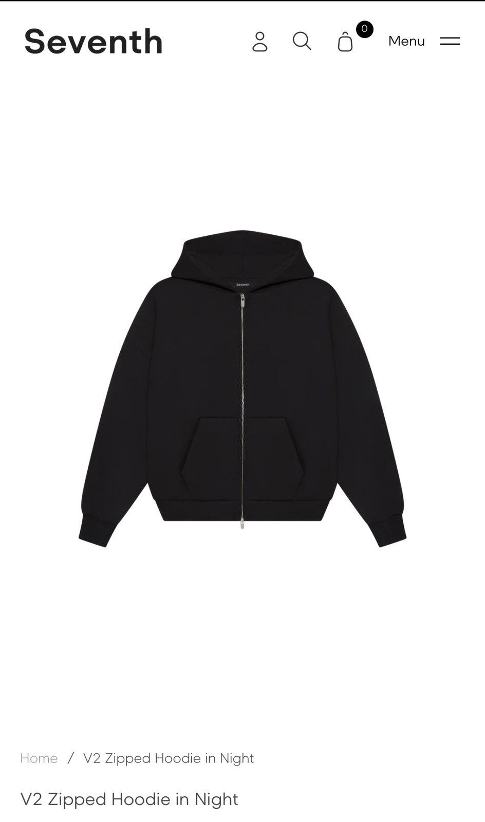 Seventh Seventh Sip Up Hoodie Night colorway Size US M / EU 48-50 / 2 - 2 Thumbnail