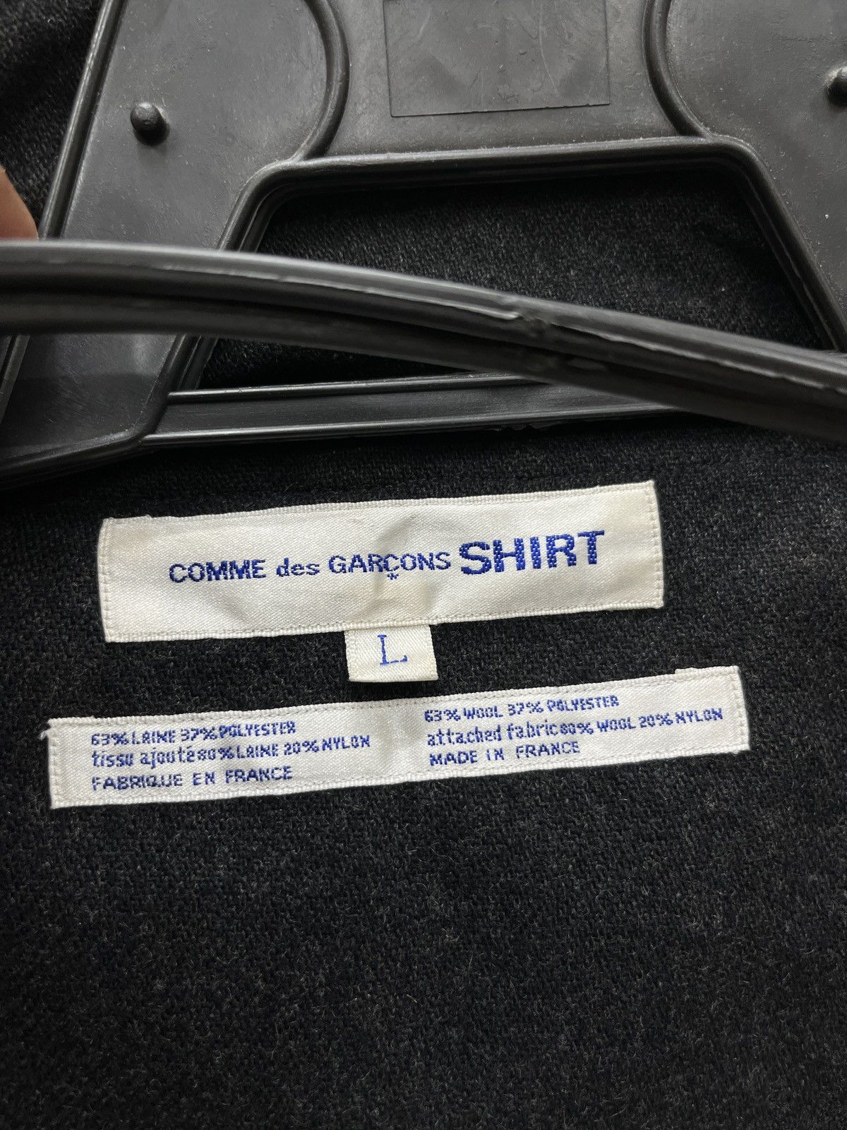 Comme des Garcons 🔥🔥🔥ARCHIVE COMME DES GARCONS SHIRTS JACKET Size US L / EU 52-54 / 3 - 12 Thumbnail