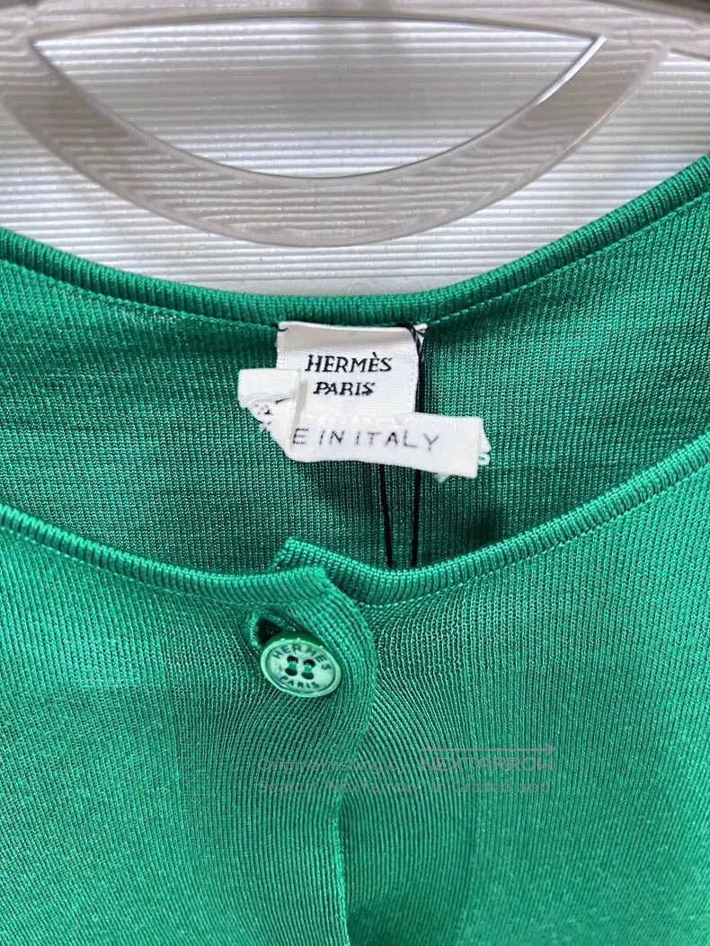 Hermes Hermes Solid Color Knitted Dress Size XS / US 0-2 / IT 36-38 - 3 Thumbnail