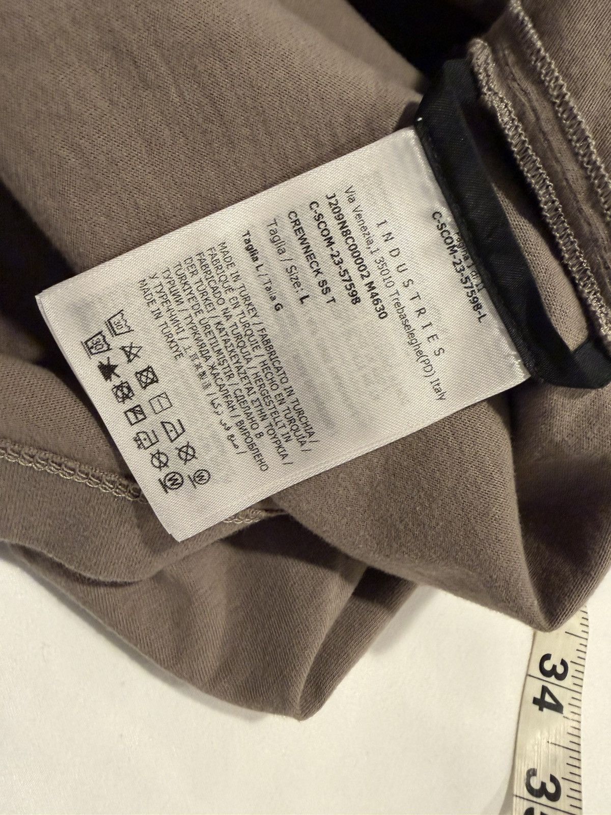 Moncler × Rick Owens Rick owens moncler t shirt. L Size US L / EU 52-54 / 3 - 5 Thumbnail