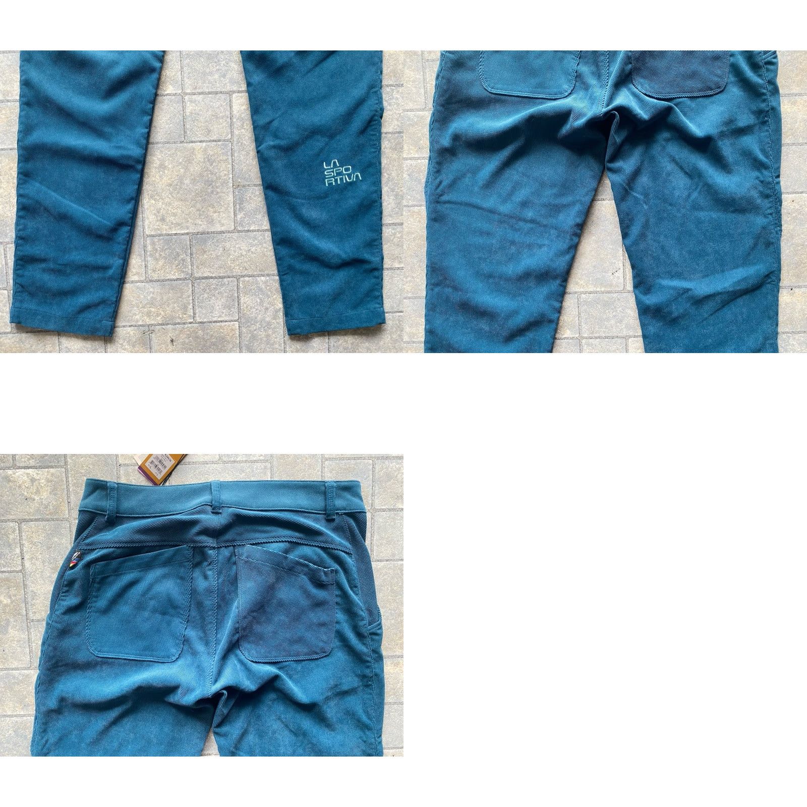 La Sportiva LA Sportiva Women’s Setter Pants Corduroy Storm Blue Large NWT New Size 36" / US 14 / IT 50 - 9 Thumbnail