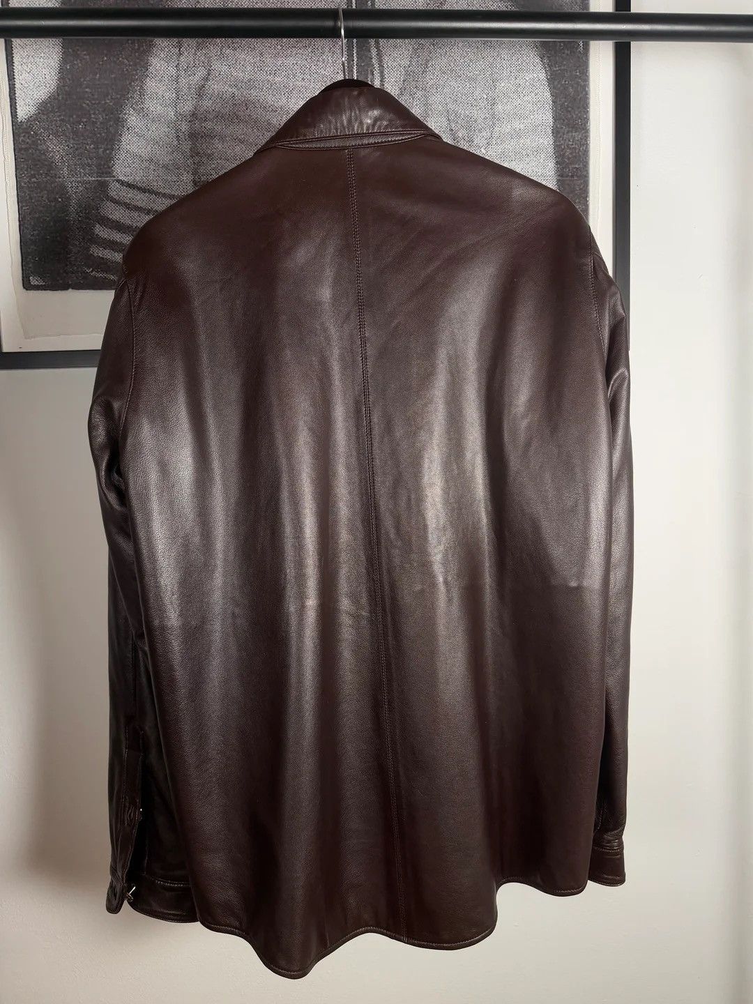 Chrome Hearts 🚭 ULTIMATE CHROME GRAIL🚭90s 100% RABBIT FUR LEOPARD LEATHER Size US L / EU 52-54 / 3 - 12 Thumbnail