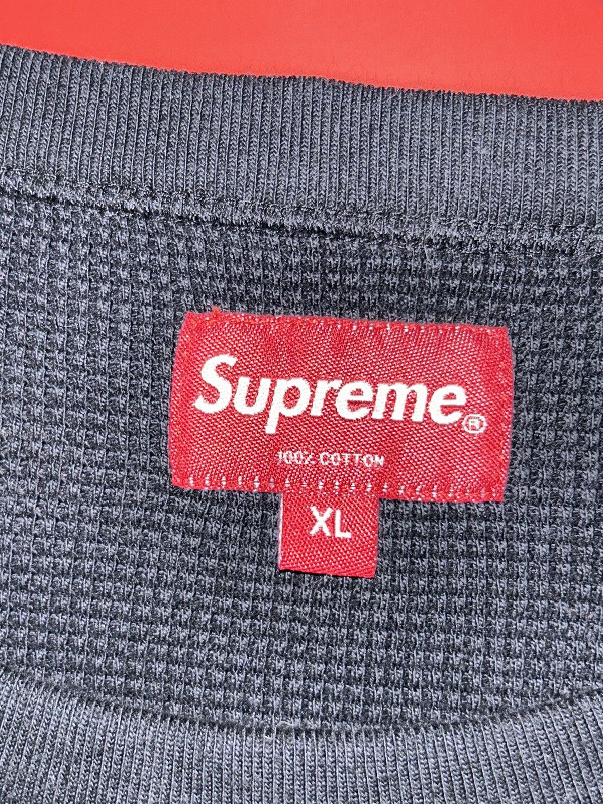 Supreme Supreme Interstate Waffle Thermal Black FW20 size XL NEW Size US XL / EU 56 / 4 - 3 Thumbnail
