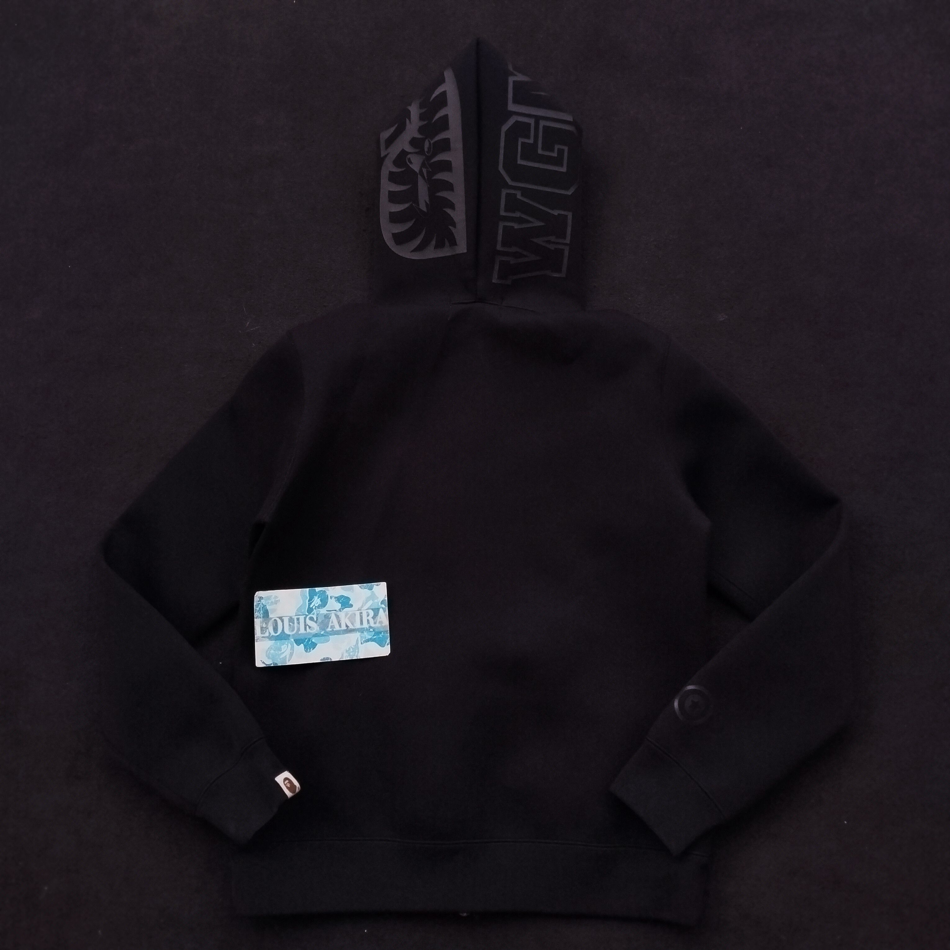 Bape 2016 Bape Neoprene Shark Full ZIip Hoodie Size S / US 4 / IT 40 - 8 Thumbnail