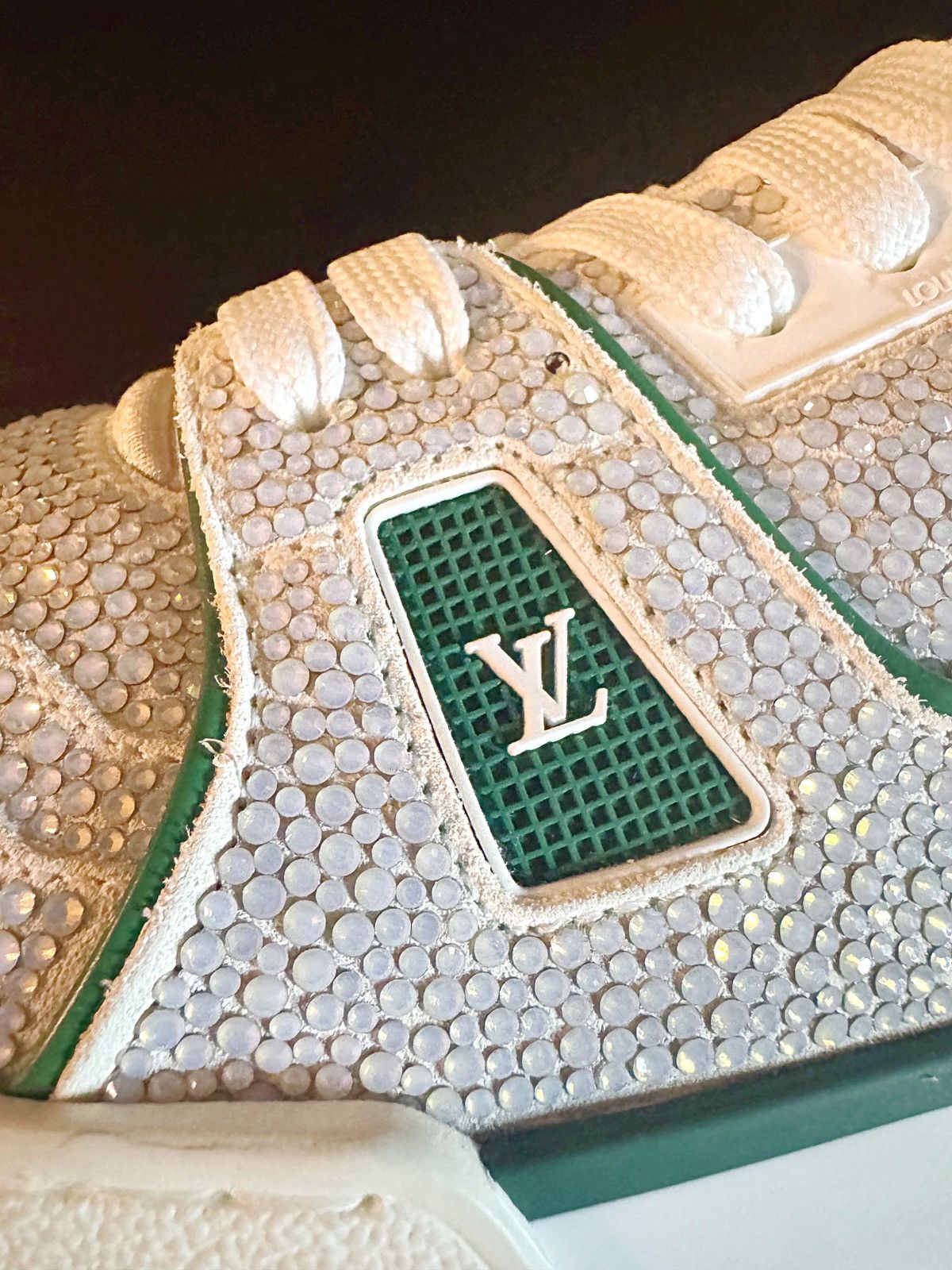 Louis Vuitton Louis Vuitton Crystal Trainer Sneaker Size US 10 / EU 43 - 10 Thumbnail
