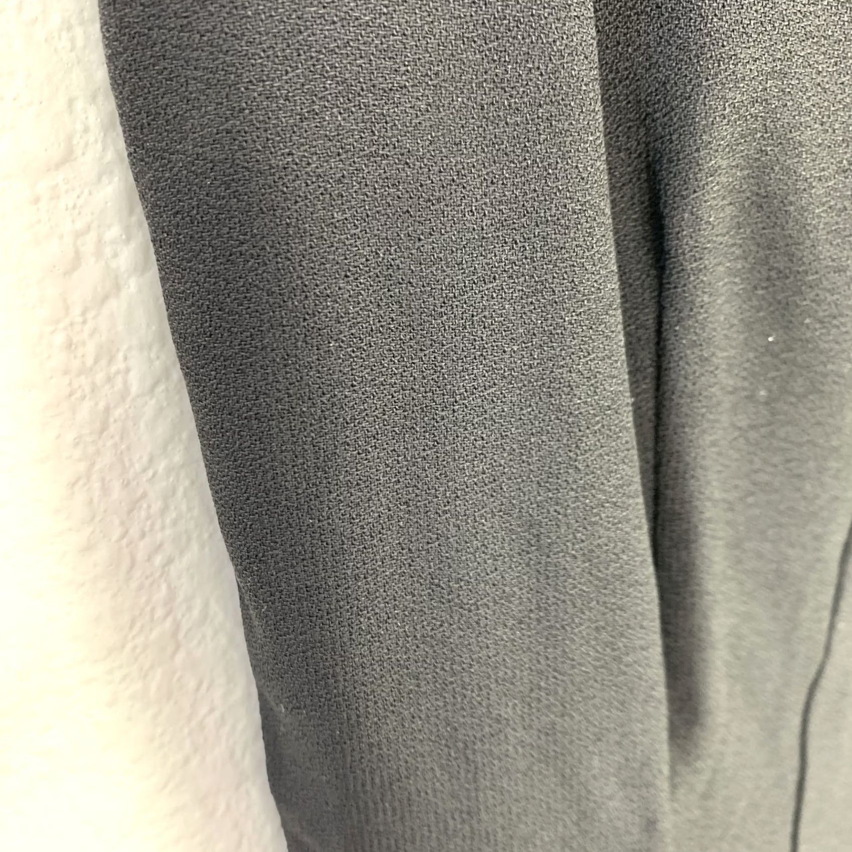 Vintage VINTAGE House of Chase California Black Crepe Midi Dress Women's Chest 34" Size S / US 4 / IT 40 - 4 Thumbnail