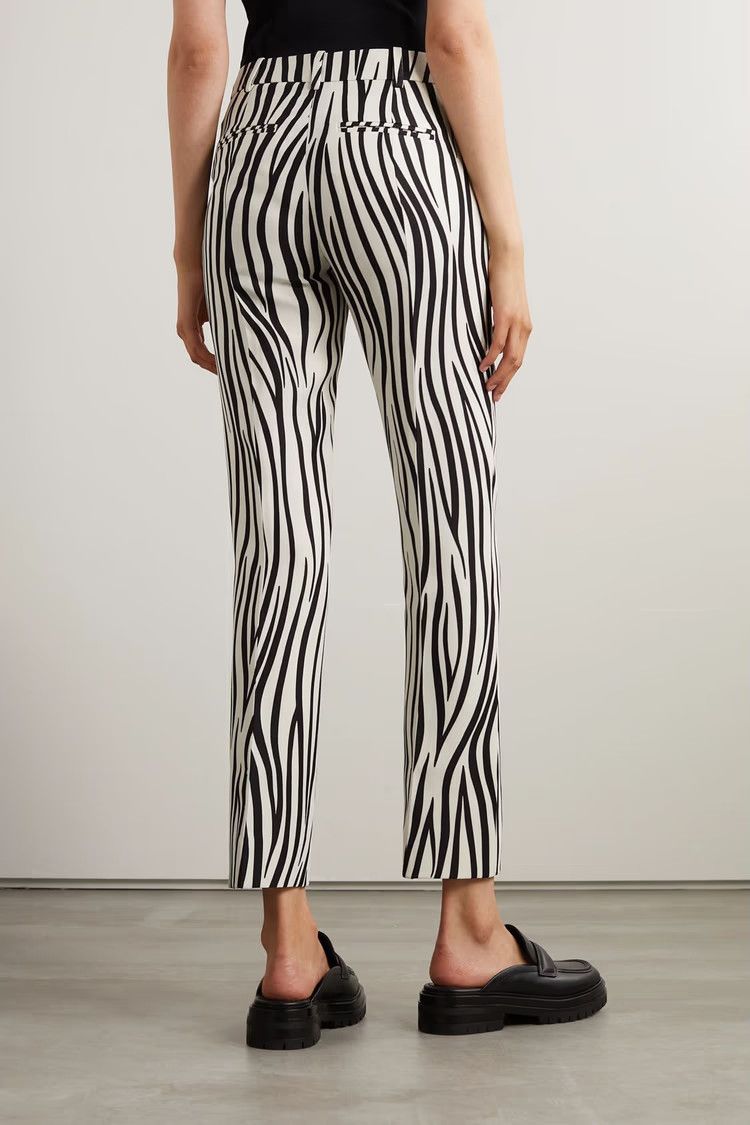 Valentino o1y0326 Sweatpant in Black/White Size 26" / US 2 / IT 38 - 3 Thumbnail