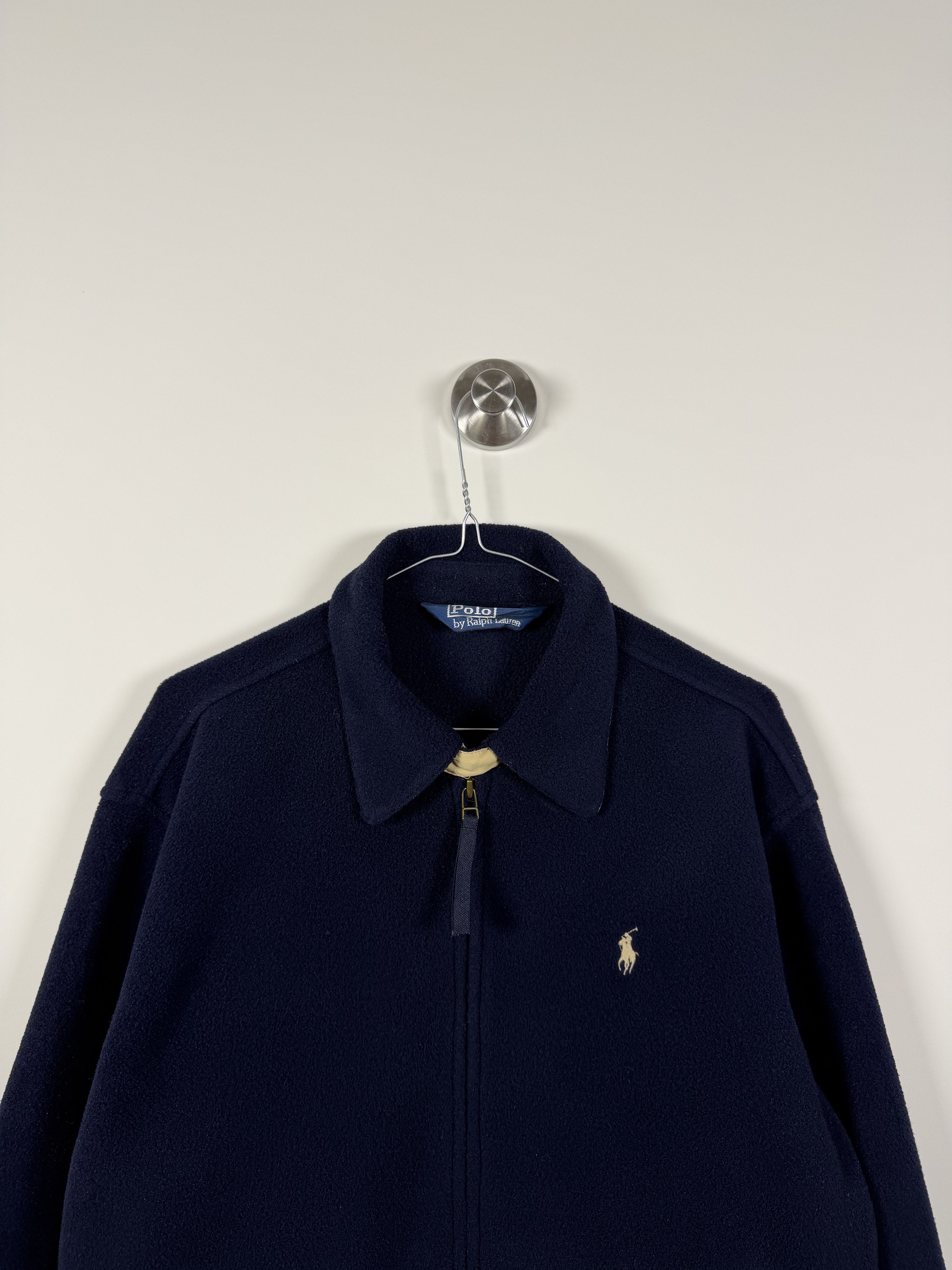 Polo Ralph Lauren Men's Vintage Polo Ralph Lauren Blue Fleece Jacket (M) Size US M / EU 48-50 / 2 - 3 Thumbnail