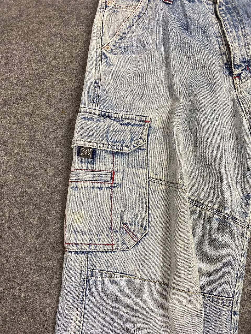 Japanese Brand vintage piko baggy cargo denim nice design Size US 32 / EU 48 - 11 Thumbnail