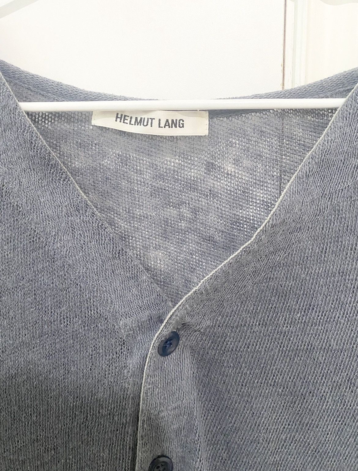 Helmut Lang Helmut lang linen cardigan Size US M / EU 48-50 / 2 - 2 Thumbnail