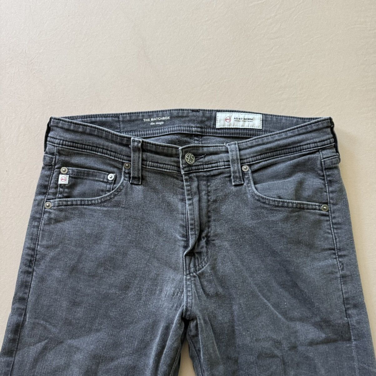 AG Adriano Goldschmied AG Adriano Goldschmied Matchbox Slim Fit Jeans Size US 32 / EU 48 - 3 Thumbnail