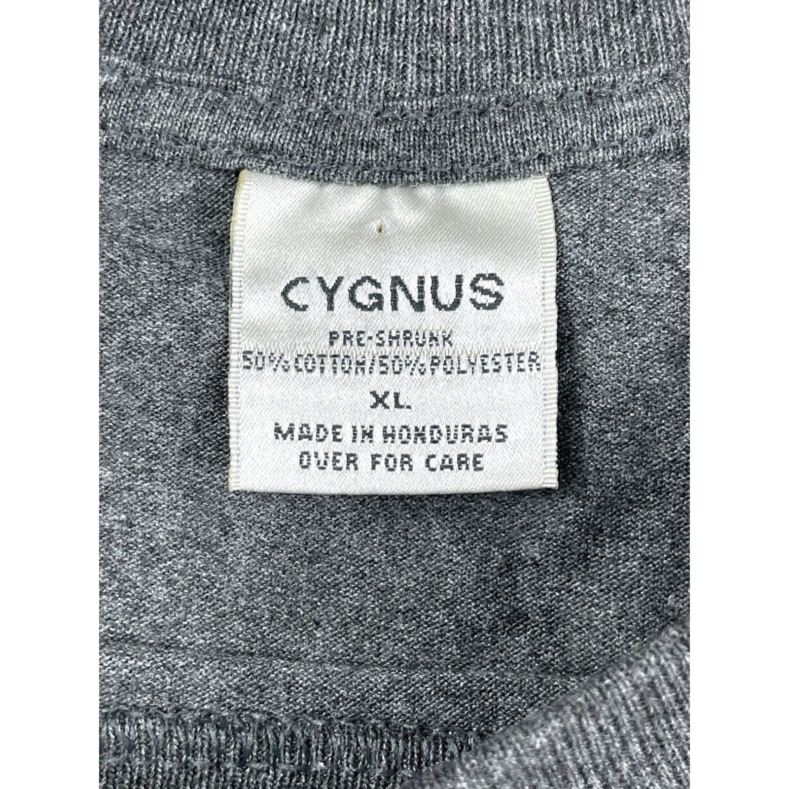 Vintage VINTAGE Cygnus Top Gun T-Shirt XL Men Gray Crew Neck Short Sleeve Logo Graphic 2000s Military American Maverick 2004 Paramount Wingman Movie Promo Size US XL / EU 56 / 4 - 4 Thumbnail