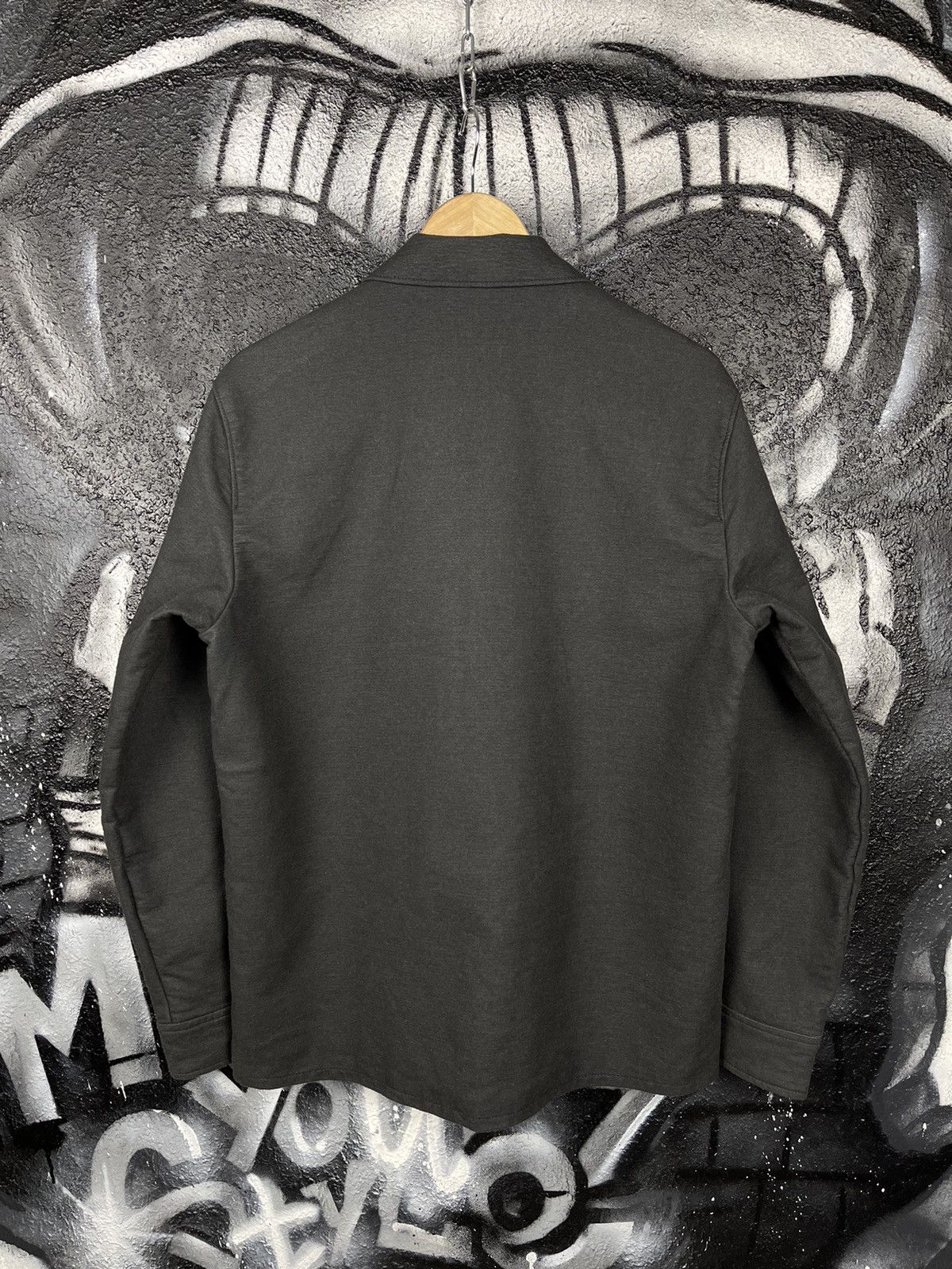 Abercrombie & Fitch Abercrombie & Fitch Grey Cotton Overshot Jacket Men’s Size M Size US M / EU 48-50 / 2 - 10 Thumbnail