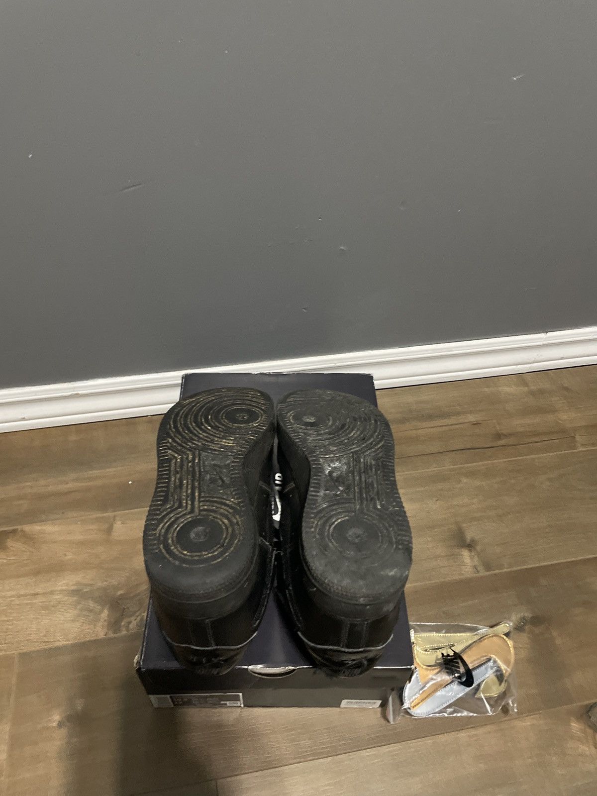 Nike Air Force 1 Velcro Swoosh Size US 10.5 / EU 43-44 - 5 Thumbnail