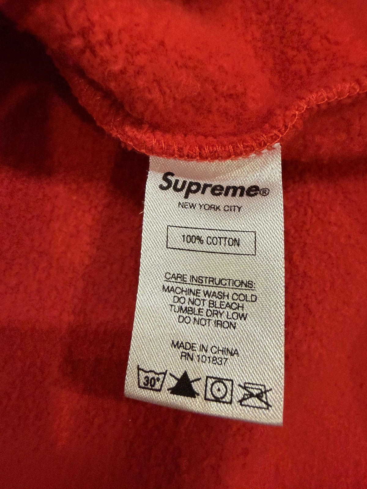 Supreme Supreme Multi Panel Chenille Patch Hoodie Size US S / EU 44-46 / 1 - 4 Thumbnail