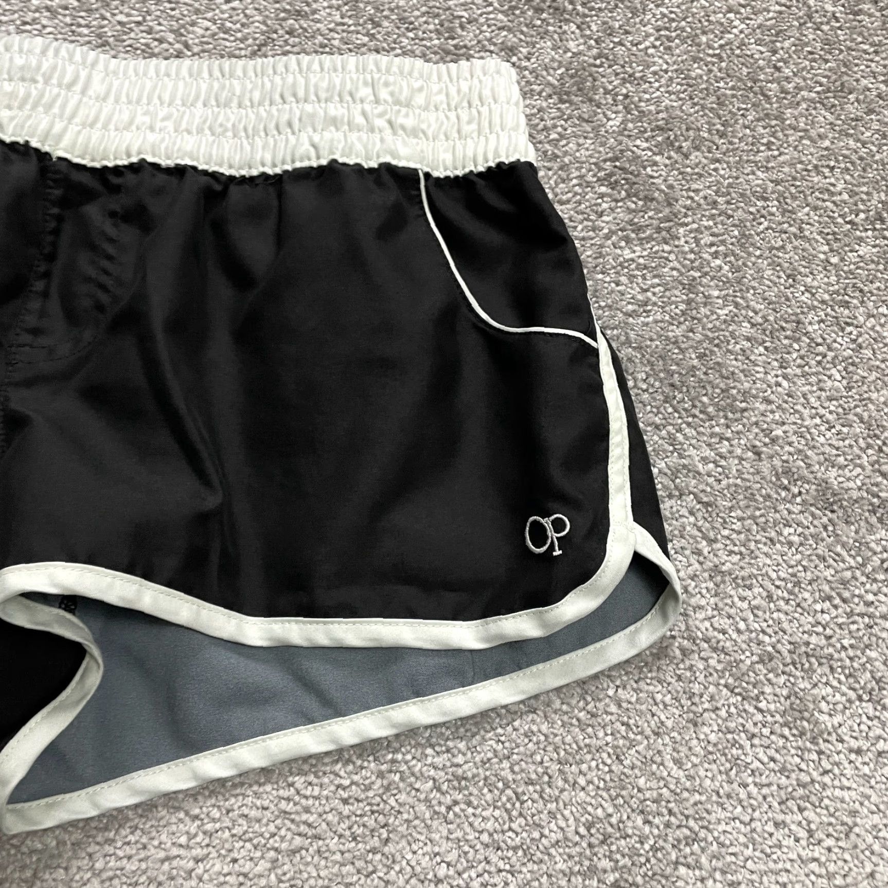 Ocean Pacific Ocean Pacific Active Shorts Women M Black Elastic Athletic Running Gym 29x2 Size 32" / US 10 / IT 46 - 3 Thumbnail