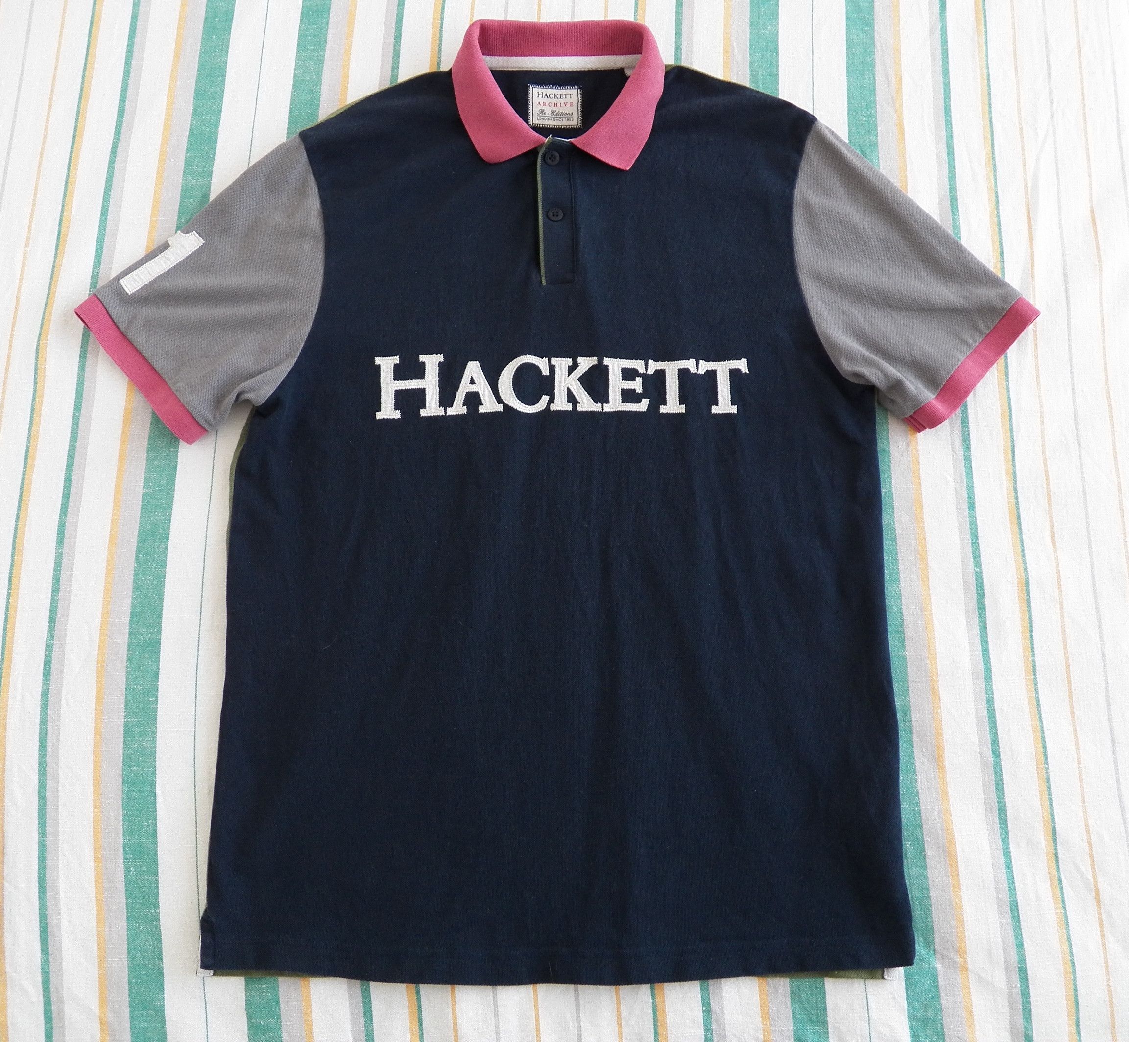 Hackett Hackett Archive Re-Editions Polo Shirt Size L multicolored Size US L / EU 52-54 / 3 - 1 Thumbnail