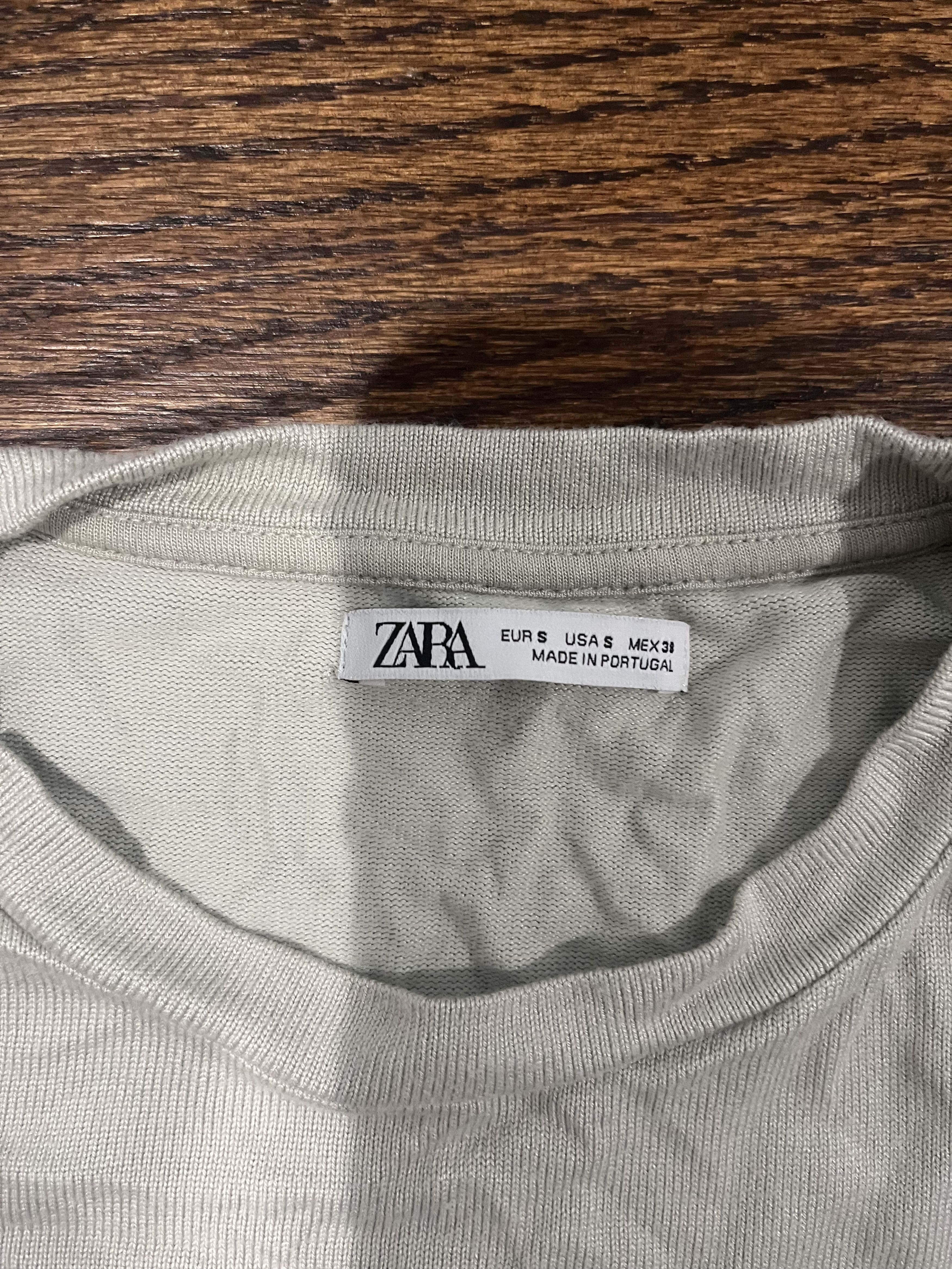Vintage × Zara Vintage Zara Tee (great material) Size US S / EU 44-46 / 1 - 2 Thumbnail