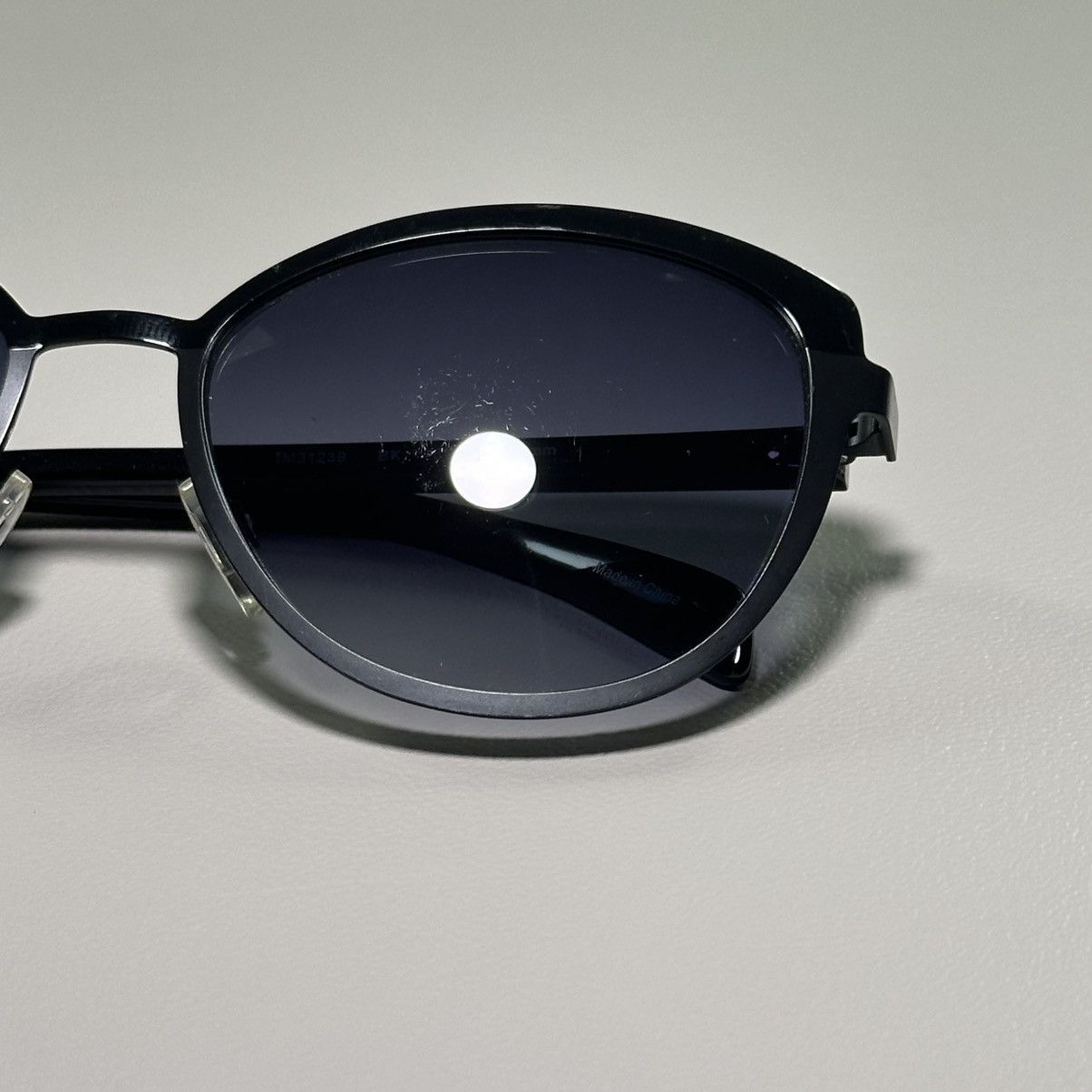 Isaac Mizrahi Isaac Mizrahi IM31239 Cat Eye Black Sunglasses Size ONE SIZE - 7 Thumbnail