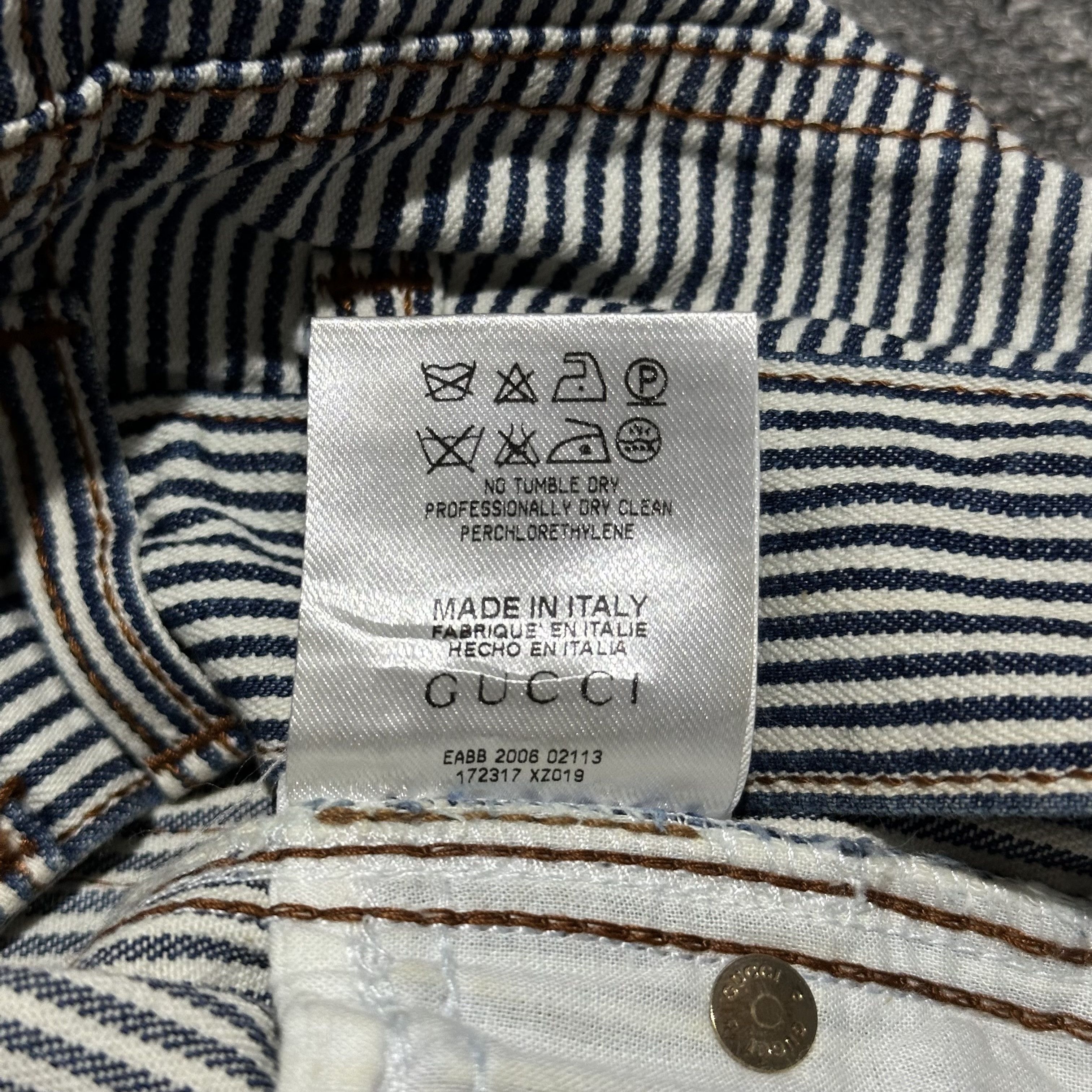 Gucci Gucci Striped Shorts Pants Size 30" / US 8 / IT 44 - 10 Thumbnail