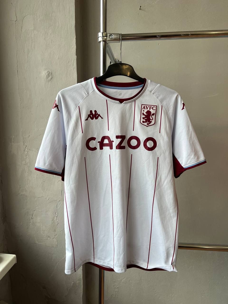 Kappa 2021/22 ASTON VILLA #23 COUTINHO AWAY SOCCER JERSEY SHIRT L Size US L / EU 52-54 / 3 - 2 Thumbnail