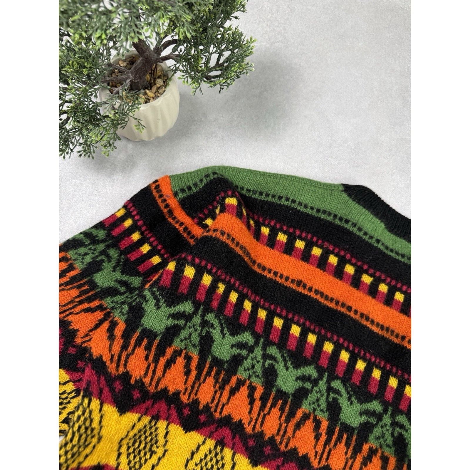 French Connection Vintage Freanch Connection Wool Sweater Size M Multicolour Size US M / EU 48-50 / 2 - 16 Thumbnail