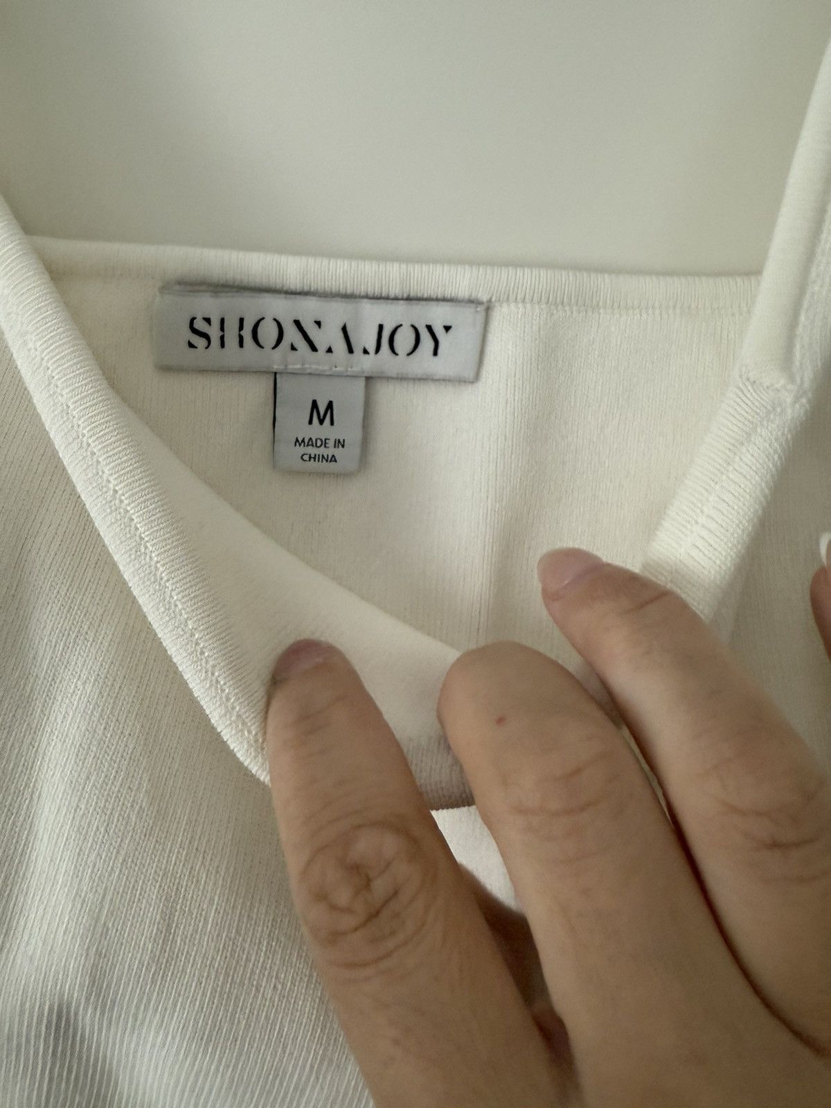 Shona Joy Shona Joy - White Crop Top Size M / US 6-8 / IT 42-44 - 3 Thumbnail