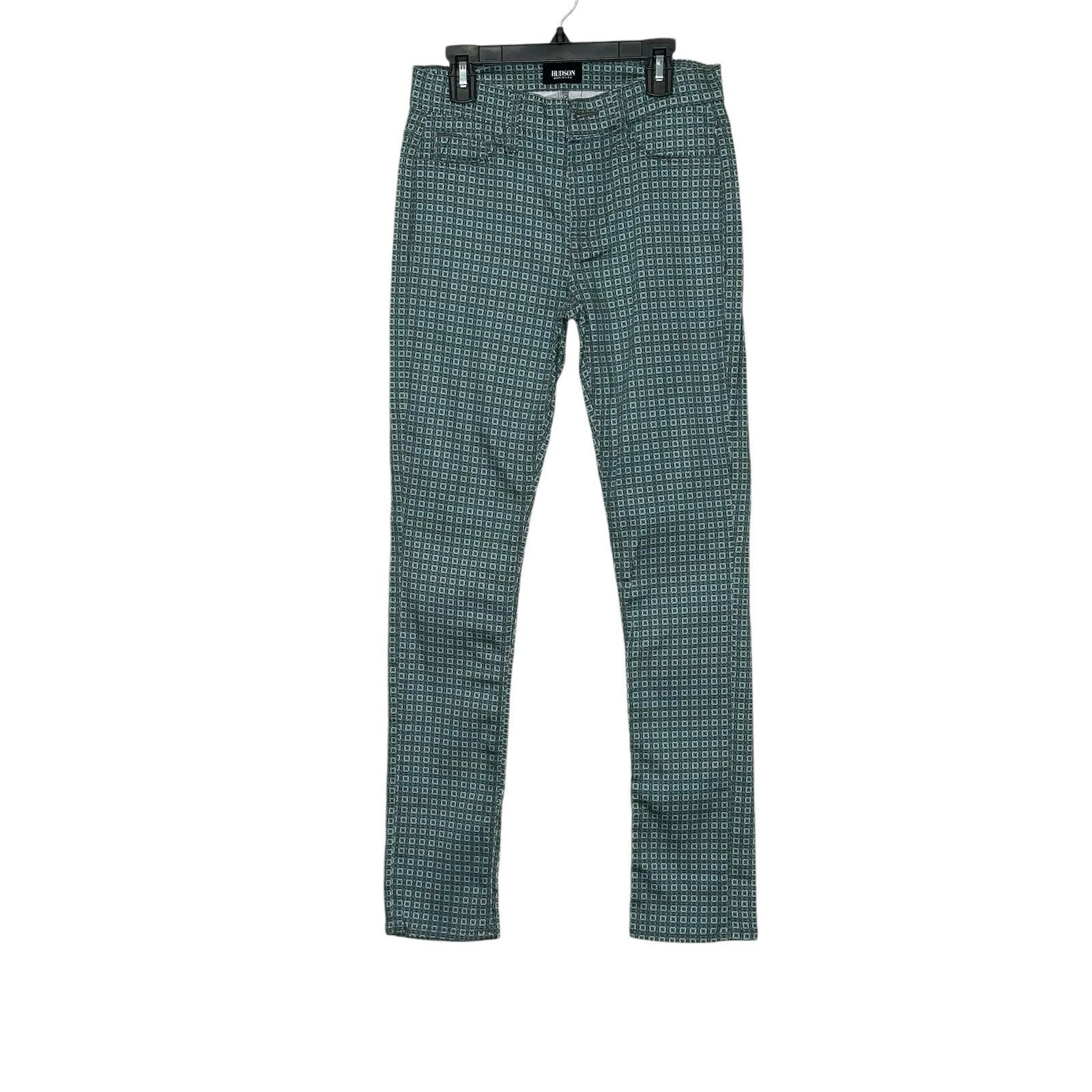 Hudson Hudson green floral skinny pants size 25 Size 27" / US 4 / IT 40 - 10 Thumbnail