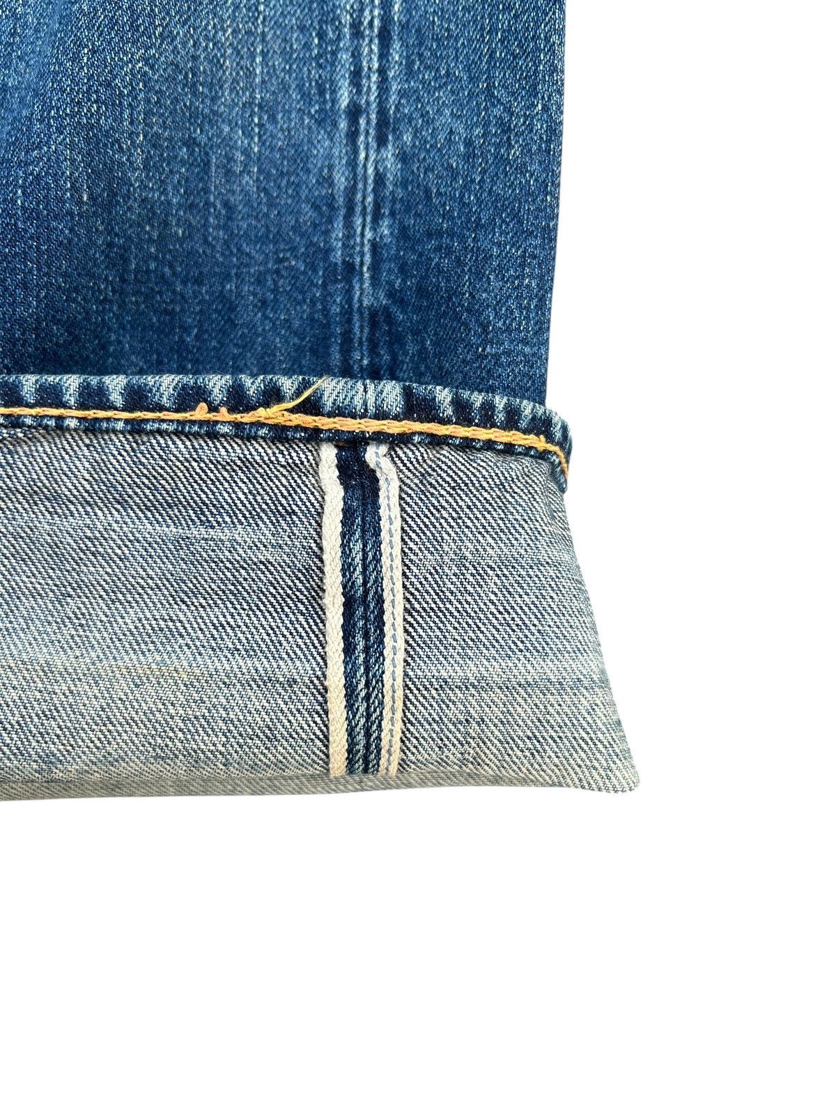 Kapital Thrashed Vintage Evisu Selvedge Denim Jeans Size US 28 / EU 44 - 2 Thumbnail
