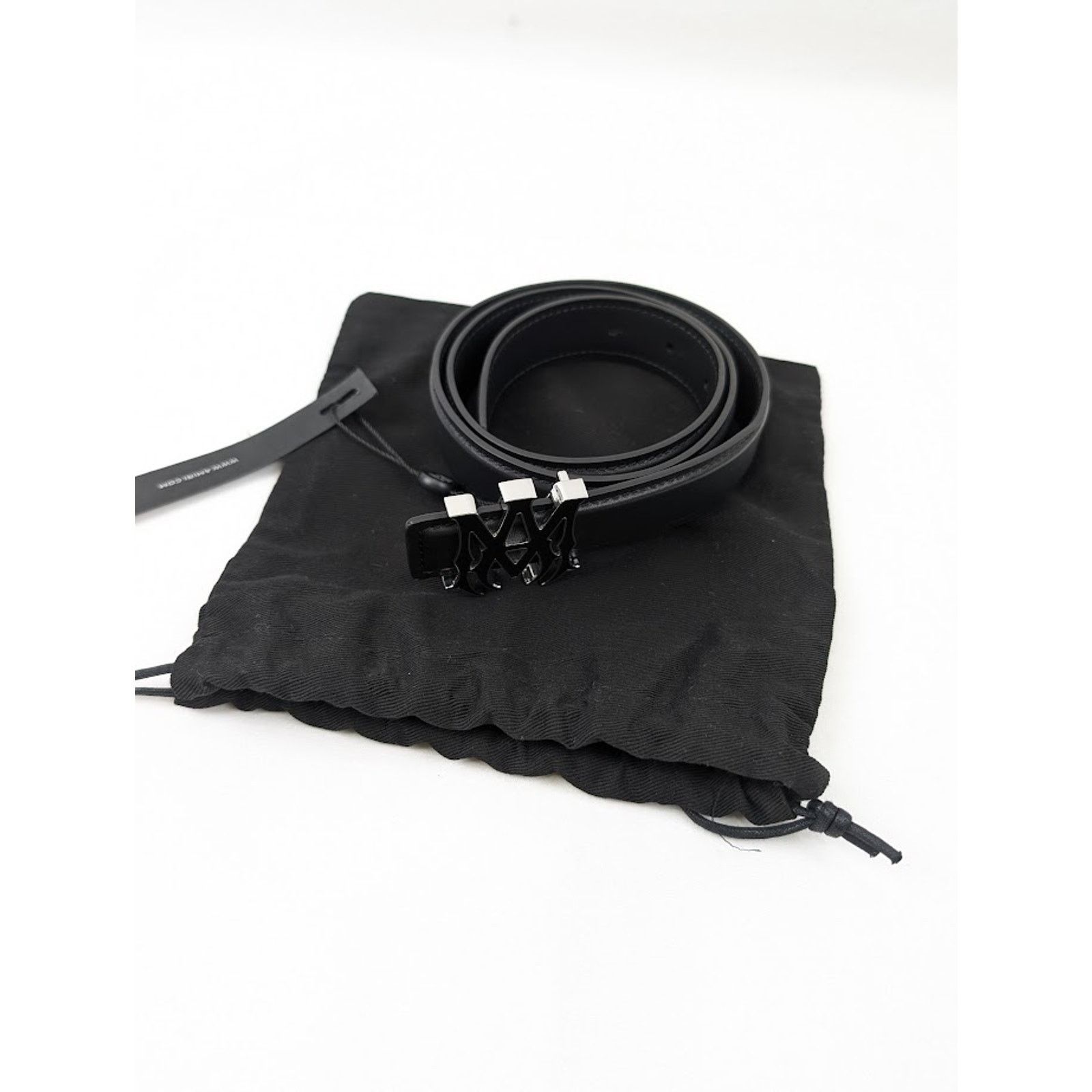 Amiri o1rshd1 Size: 85 / MA Belt in Black Size 34 - 11 Thumbnail