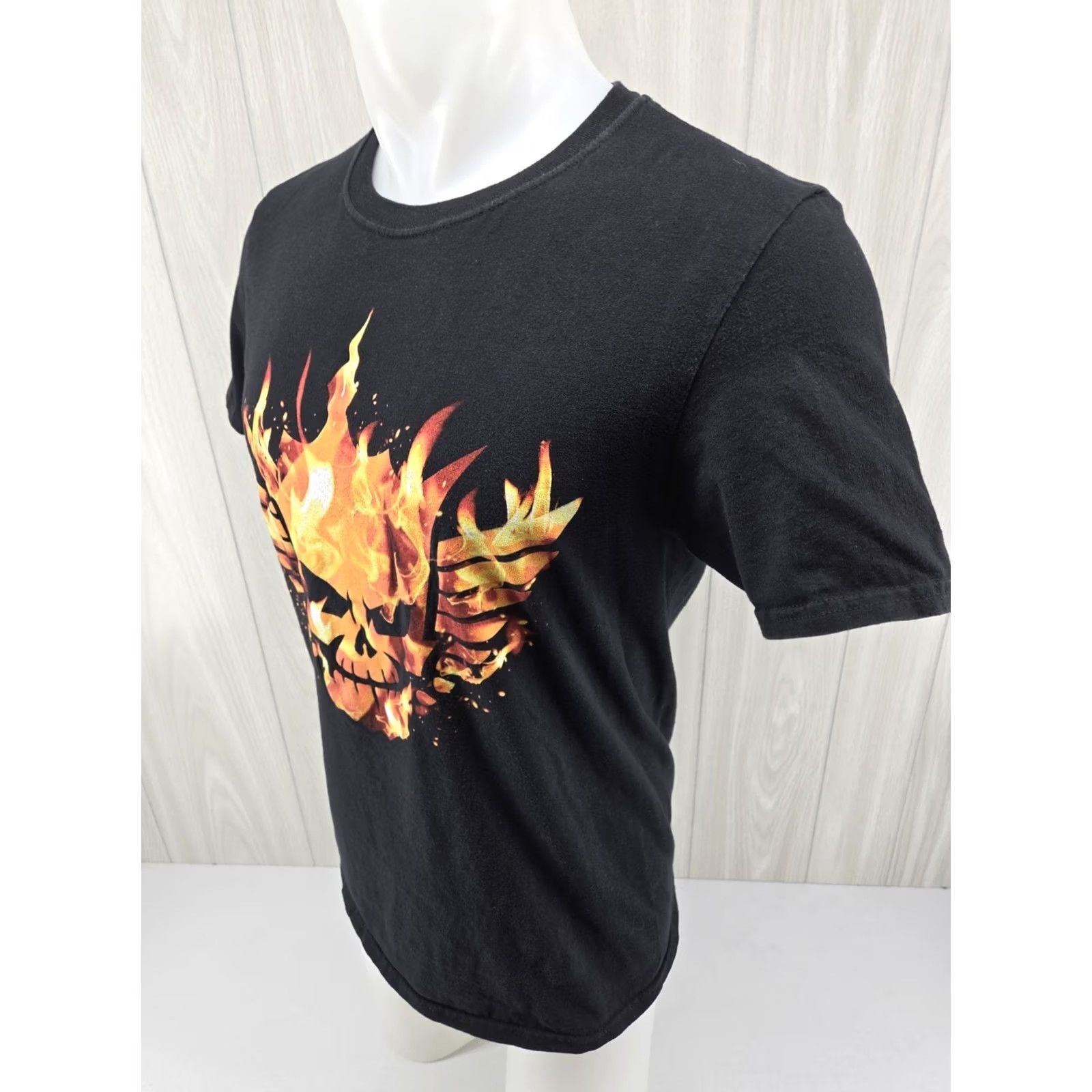 RHODE WWE Cody Rhodes “Claim Your Kingdom Nightmare” Wrestling Men's T-Shirt MEDIUM Black Cotton Short Sleeve Crew Neck 2020s Gildan 5000 Used Mens Size US M / EU 48-50 / 2 - 5 Thumbnail