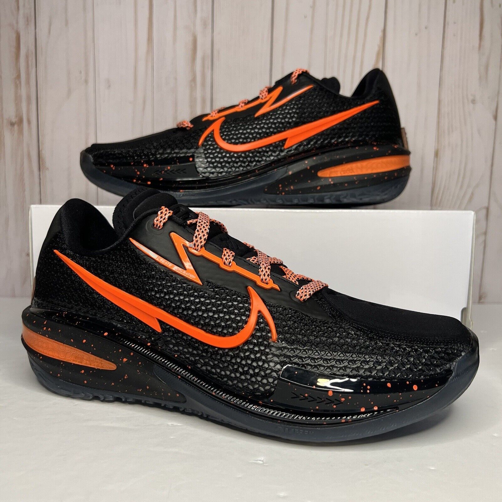 image of Nike Air Zoom G.t. Cut Eybl Dm2826-001 Men’S Size 7.5 Shoes in Black, Men's
