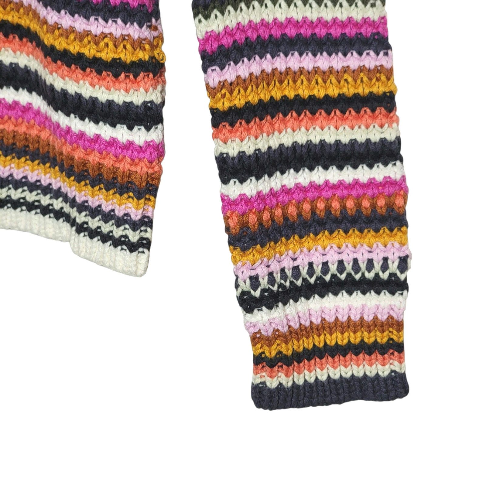 Marie Oliver Marie Oliver Rainbow Stripe Knit Pullover Sweater XS Size XS / US 0-2 / IT 36-38 - 6 Thumbnail