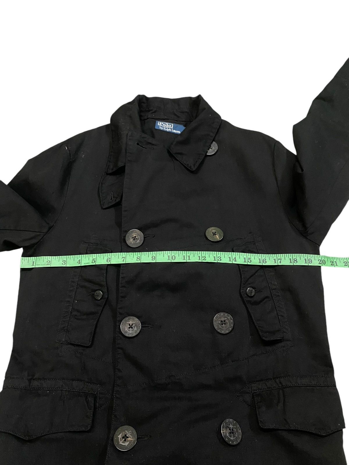 Polo Ralph Lauren × RRL Ralph Lauren × Vintage Vintage Polo Ralph Lauren Military Jacket M Size Black Size US M / EU 48-50 / 2 - 15 Thumbnail