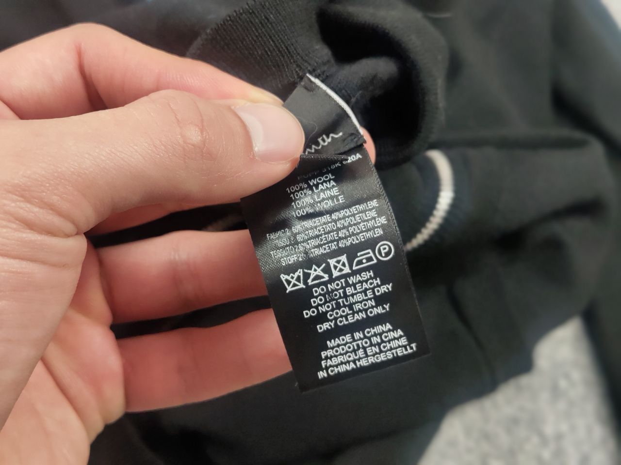 Paul Smith Paul Smith reversible Black Floral wool Bomber Light Jacket Size S / US 4 / IT 40 - 11 Thumbnail