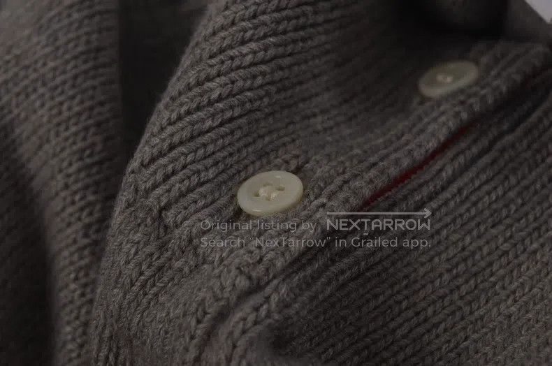 Thom Browne Thom Browne Knit short-sleeved collar button-up Size US XS / EU 42 / 0 - 6 Thumbnail