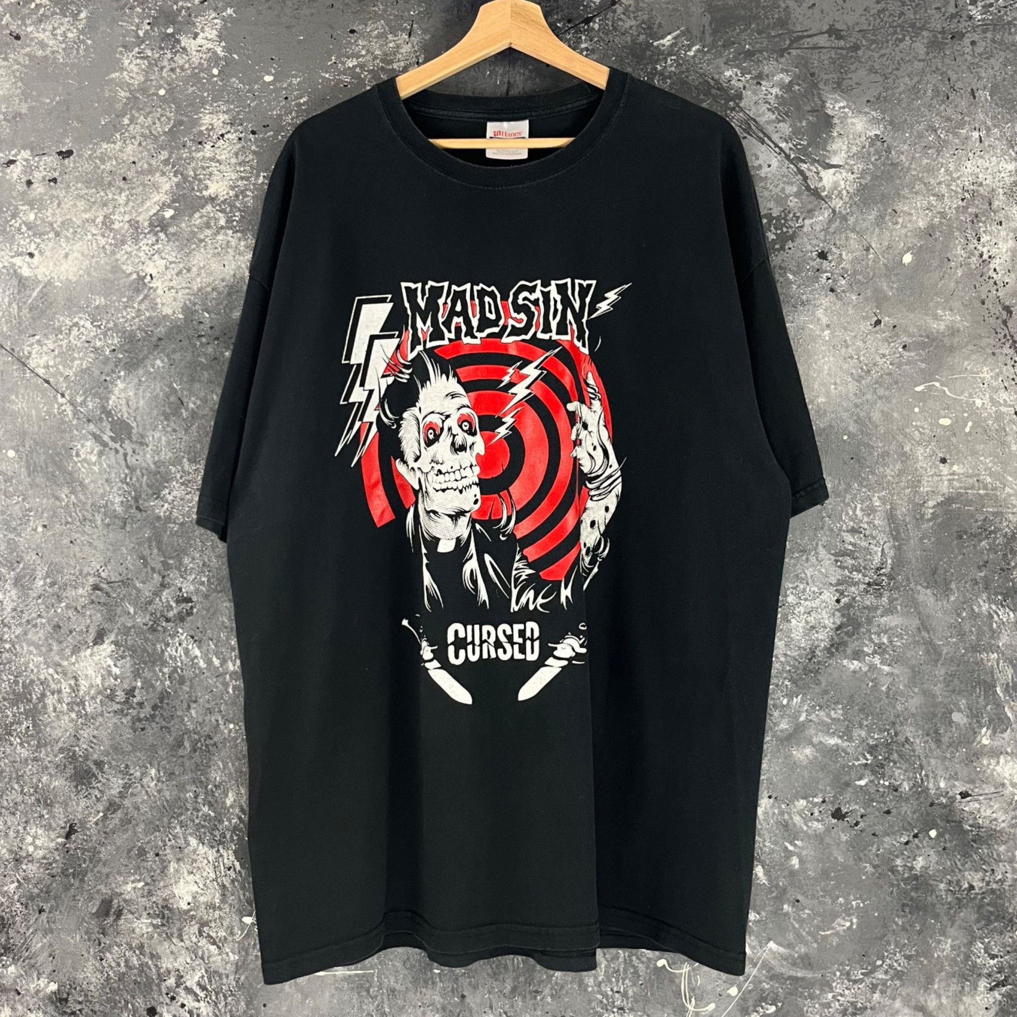 Band Tees × Vintage Vintage Y2K Madsin band shirt Size US XL / EU 56 / 4 - 1 Thumbnail