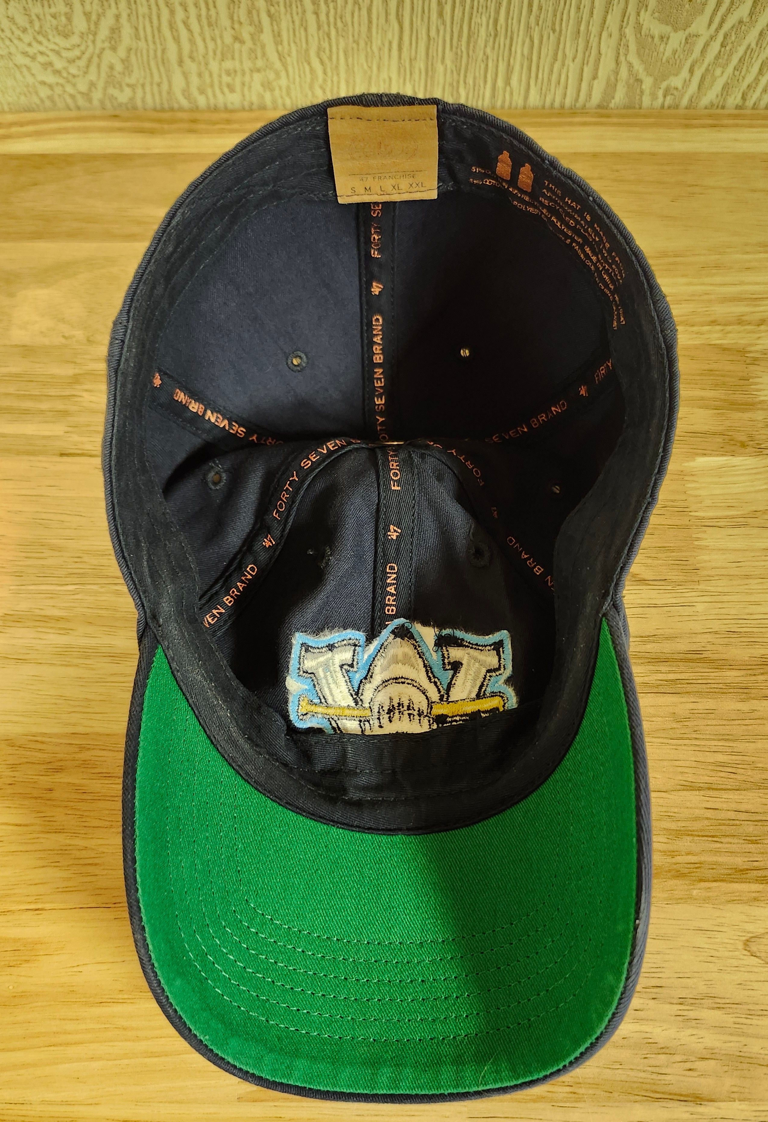 47 Brand Wilmington Sharks MiLB '47 Brand Franchise Hat Large Size ONE SIZE - 6 Thumbnail