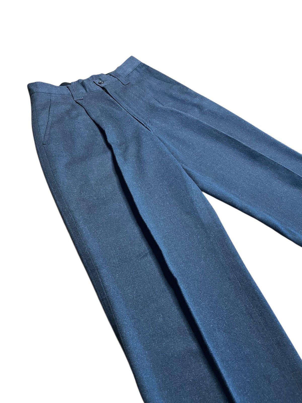 Tokio Kumagai Tokio Kumagai Homme Pleated Wool trousers japan Yohji Era Size US 29 - 3 Thumbnail