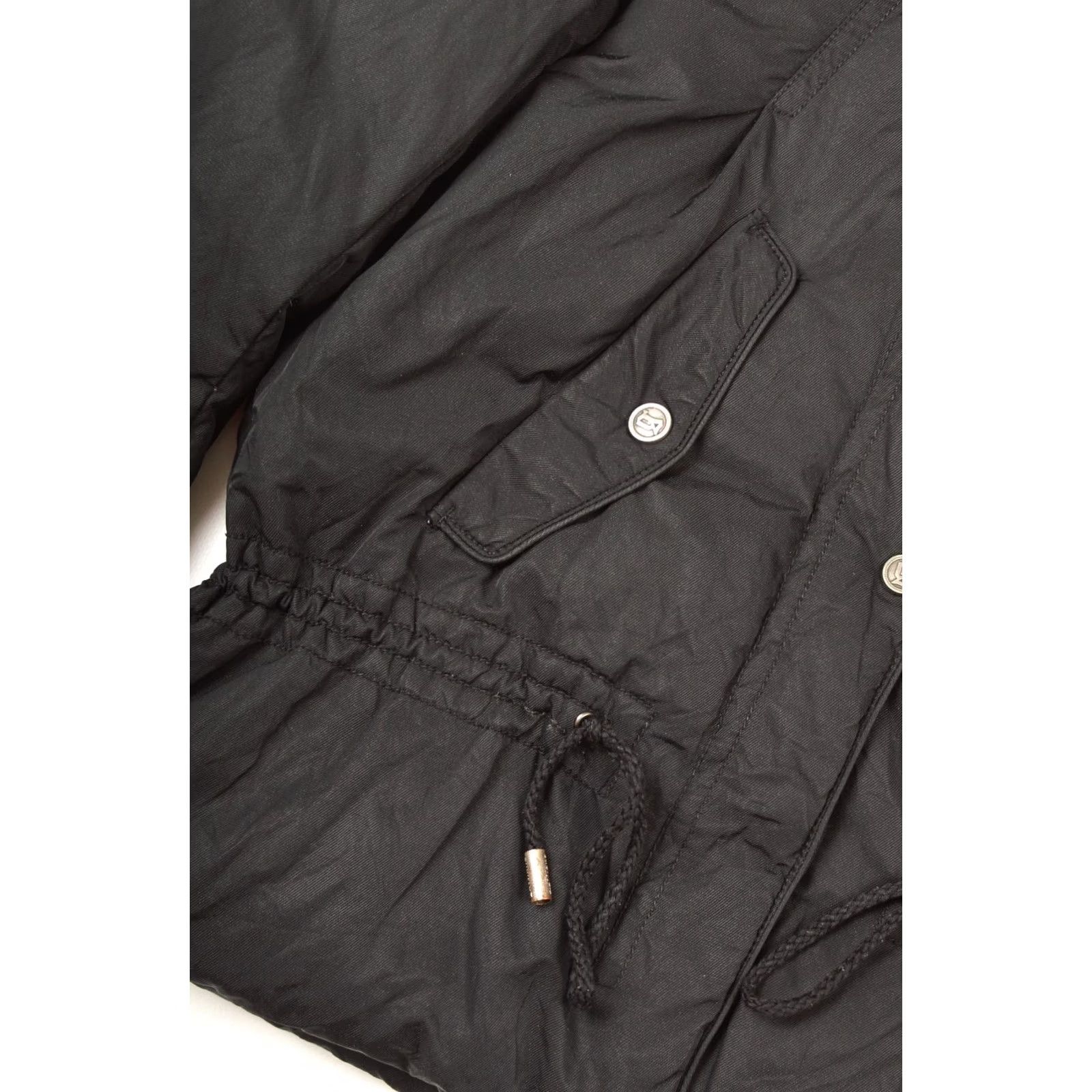 John Galliano VINTAGE John Galliano Womens Down Puffer Jacket 19832009 Size 26 / 40 Black Jacket Womens 1983 2009 Mens Boys Girls Size 4XL / US 24-26 - 2 Thumbnail