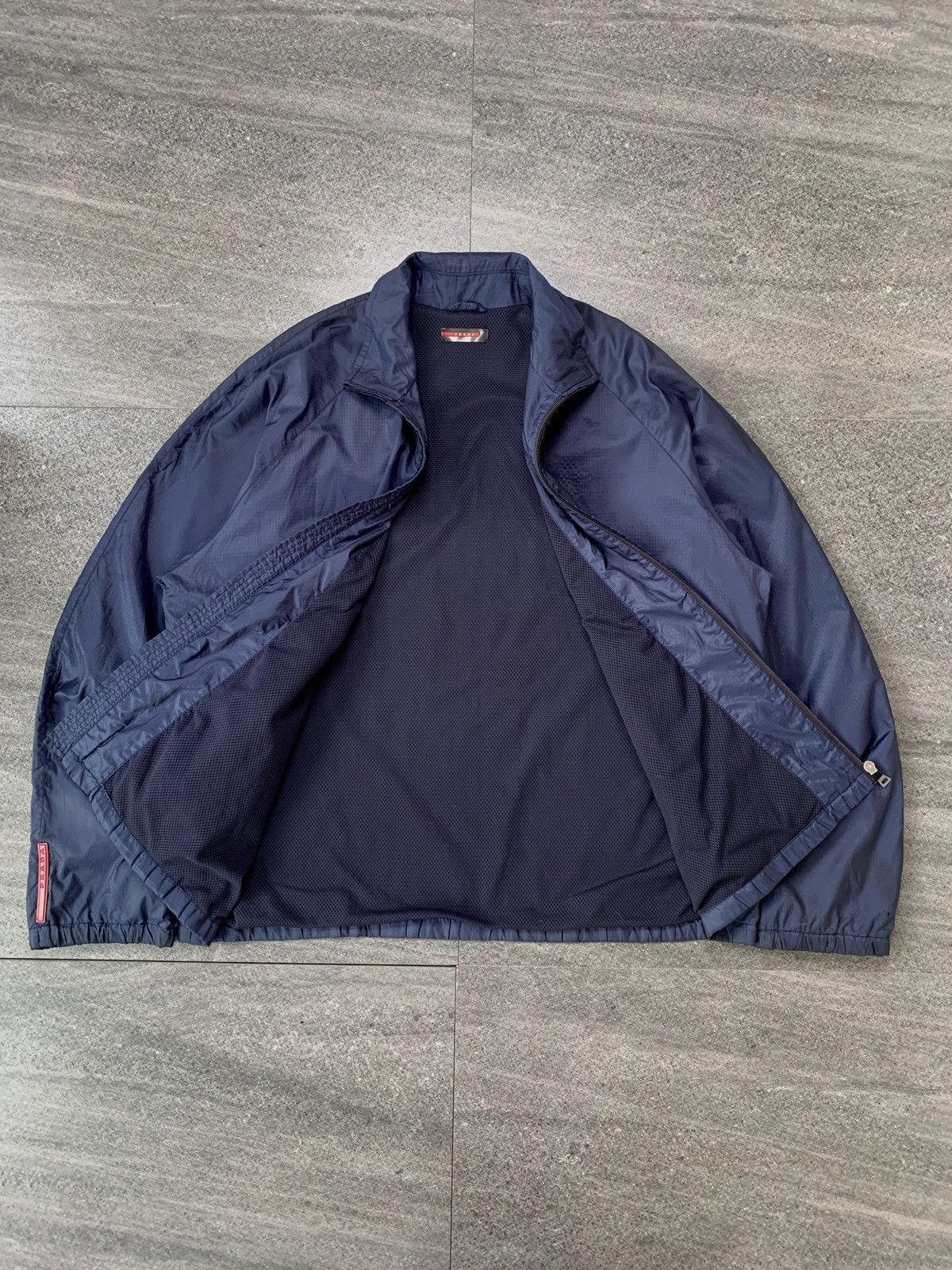 Prada FREE TAX ! 2000s Red Tab Track Jacket Size US XL / EU 56 / 4 - 8 Thumbnail