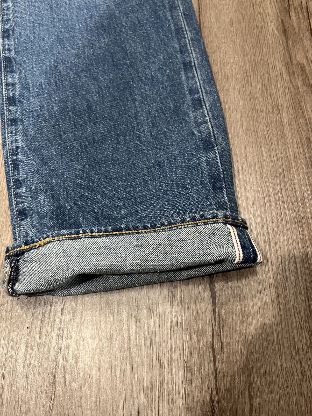 Levi's Levi’s Premium Blue 501 Salvage Jeans Size US 33 - 2 Thumbnail