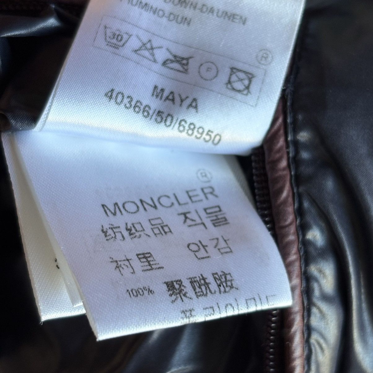 Moncler Moncler Burgundy/Purple Maya Puffer Jacket Size 3 Size US M / EU 48-50 / 2 - 10 Thumbnail